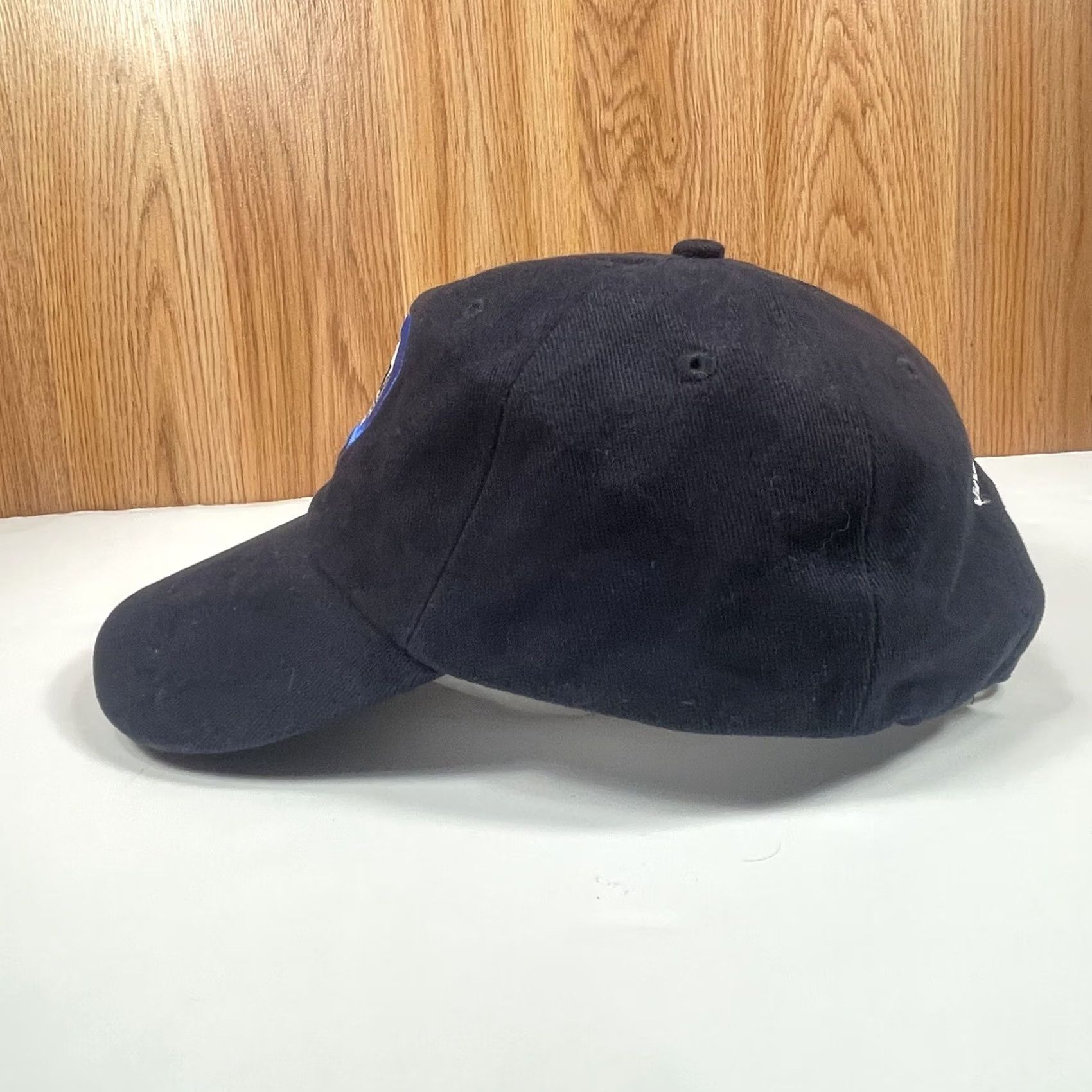 Vintage Head Shots By KC Caps Navy Blue Adjustable Hat Cap Embroidered Unisex Adults StrapBack Hat Cap Size ONE SIZE - 4 Thumbnail
