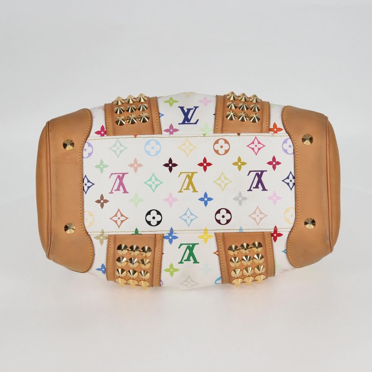 Louis Vuitton LOUIS VUITTON Monogram Multicolor Courtney MM Bag White Size ONE SIZE - 5 Thumbnail