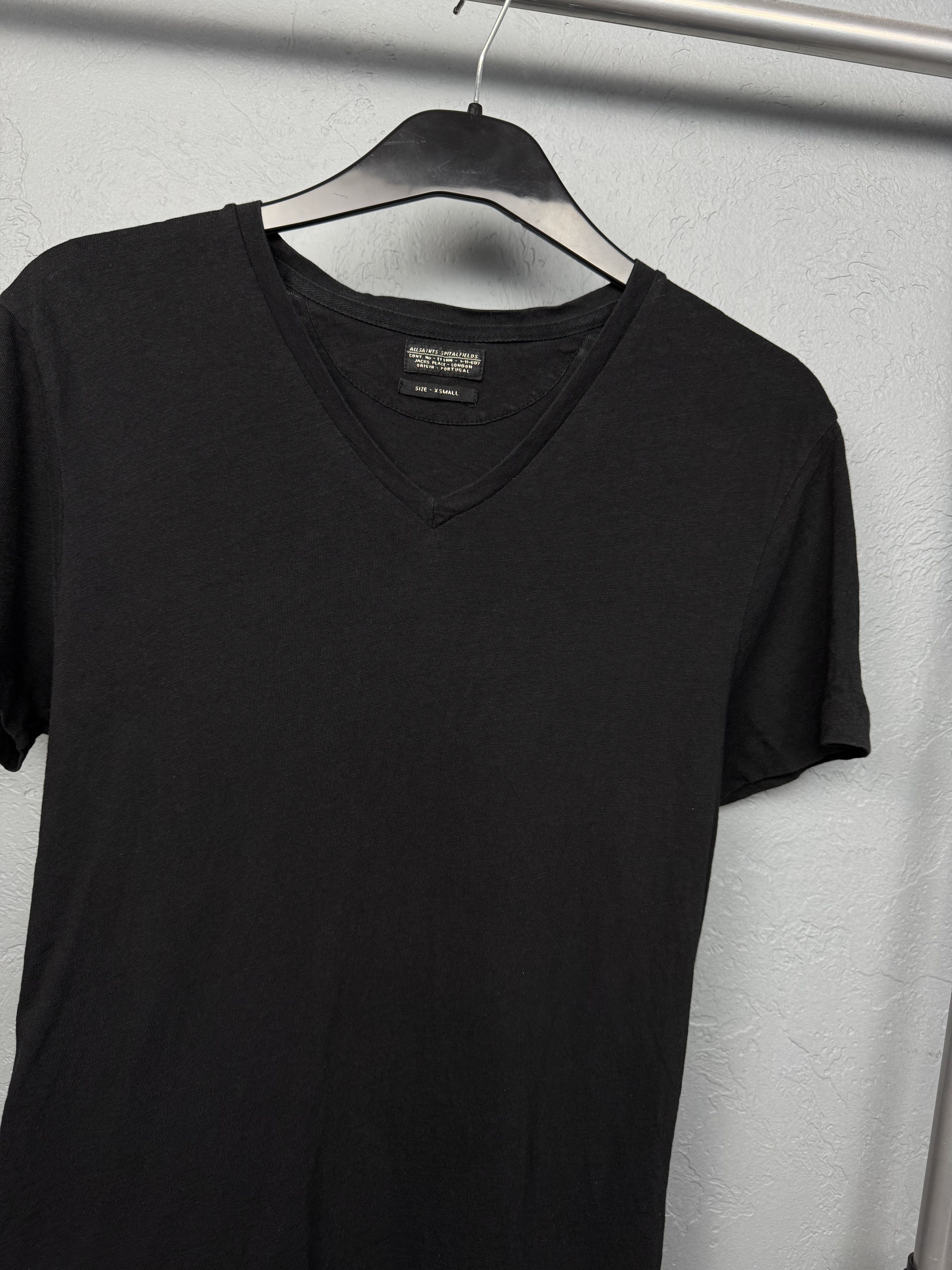 Allsaints AllSaints Mens Ranger V-Neck T-Shirt Tee Size US XS / EU 42 / 0 - 2 Thumbnail