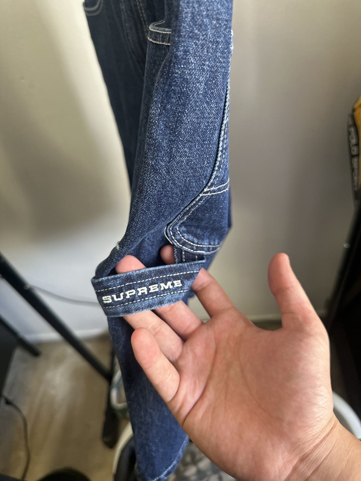 Supreme Supreme x Nike Jean shorts | Grailed