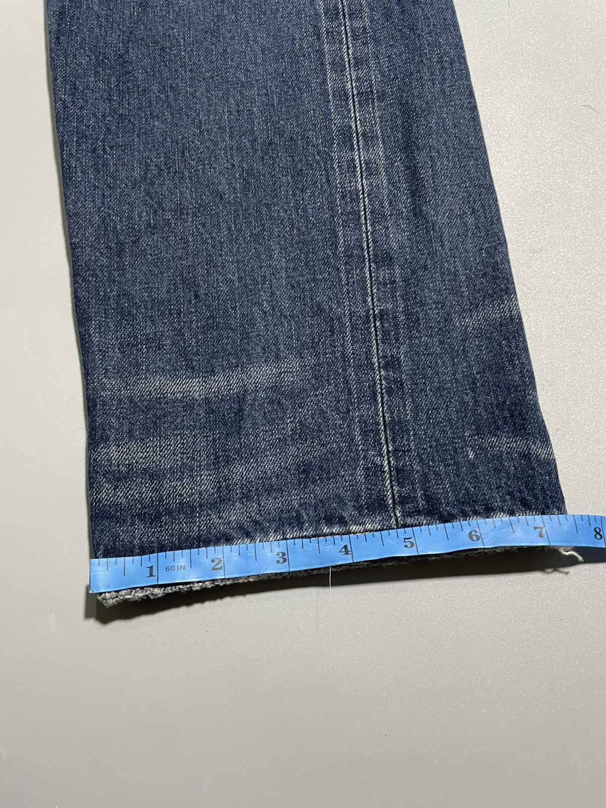 Evisu Evisu Genes Seagull Selvedge Distressed Denim Jeans Size US 34 / EU 50 - 14 Thumbnail
