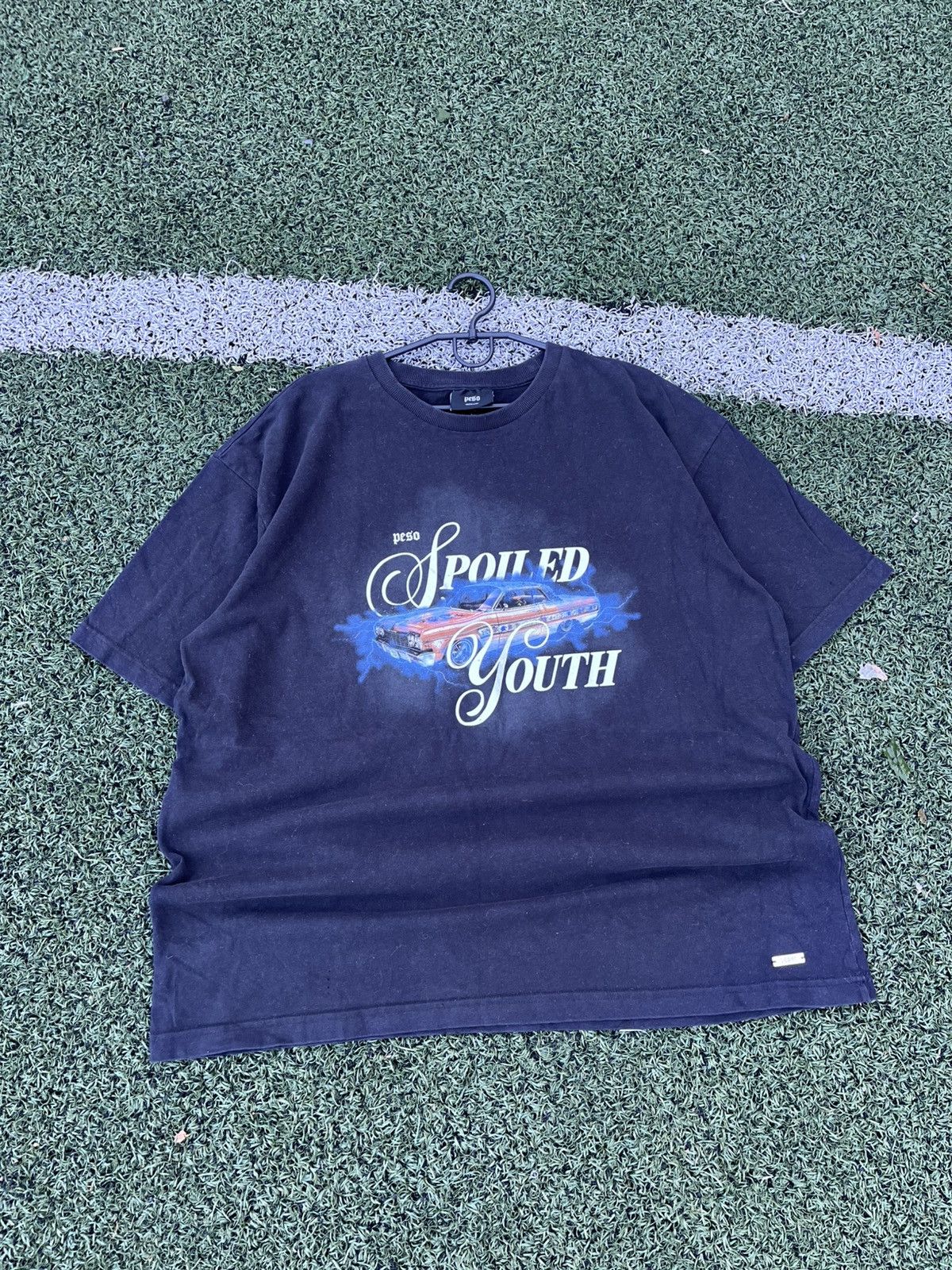 Peso Peso Spoiled Youth Lowrider Graphic Tee Black XL Size US XL / EU 56 / 4 - 3 Thumbnail