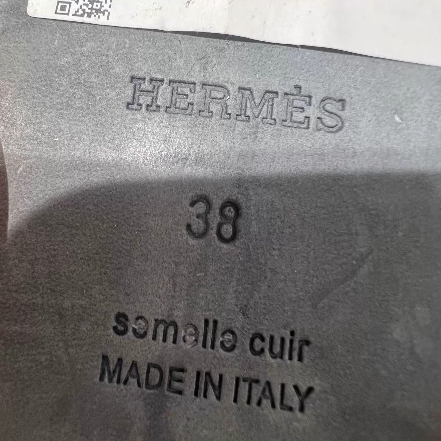 Hermes Hermes Oran Brown Slipper EUR 38 Size US 7.5 / IT 37.5 - 8 Thumbnail
