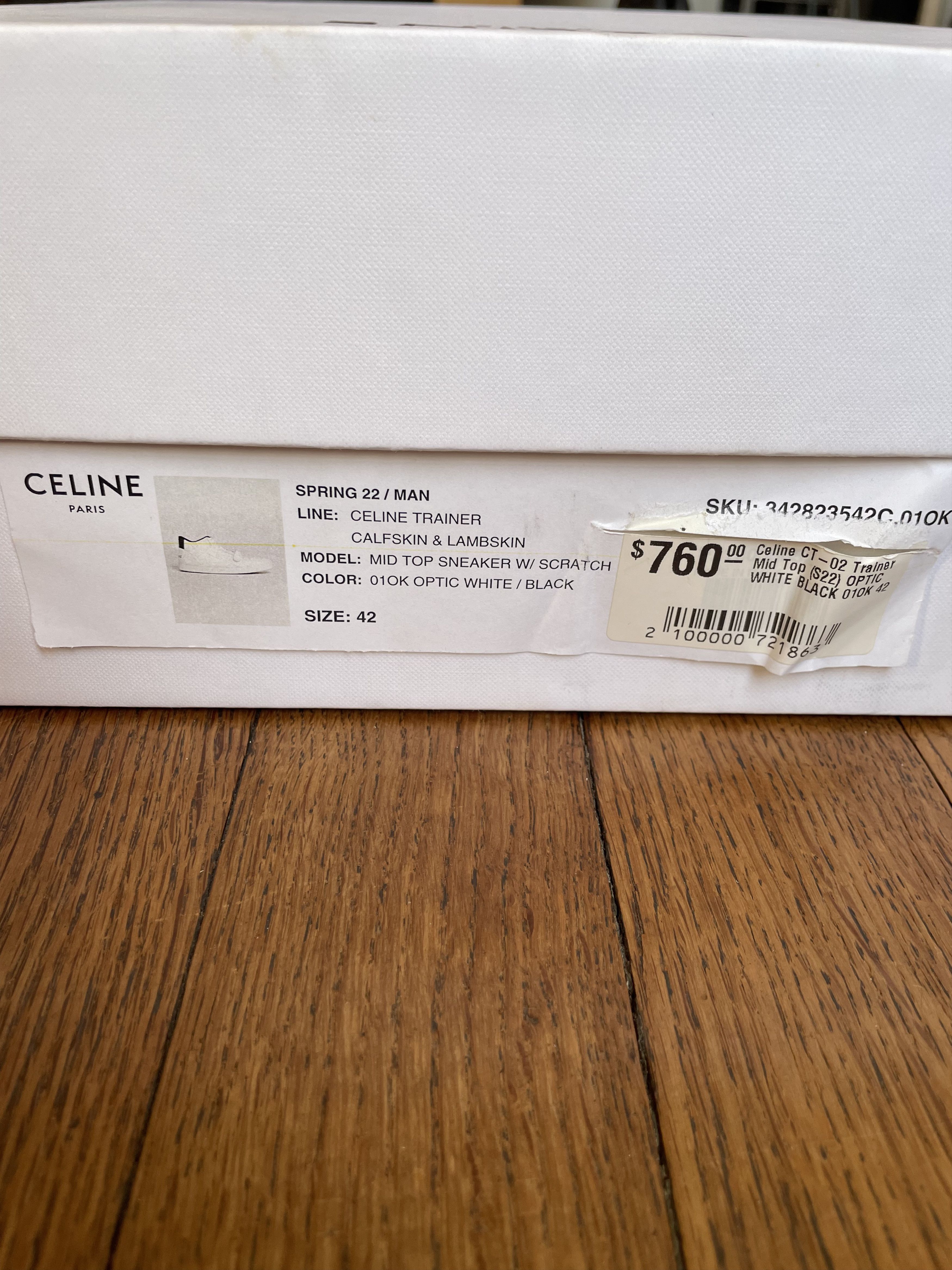 Celine × Hedi Slimane Celine CT-02 Sneaker Size US 9 / EU 42 - 7 Thumbnail
