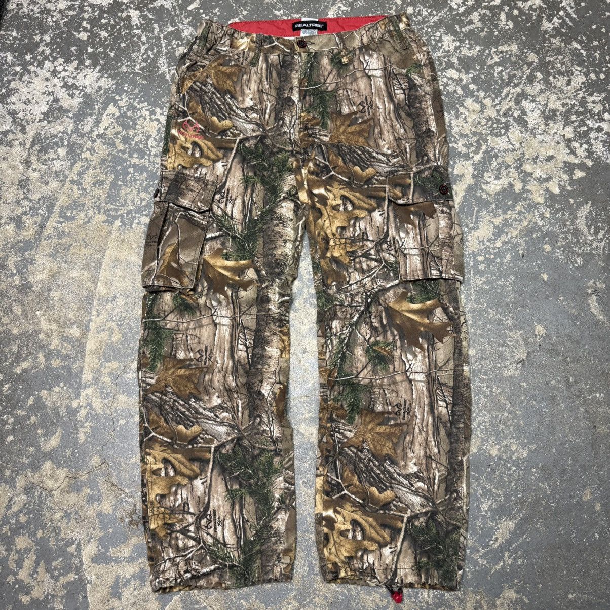 Vintage Vintage Realtree Gander Mountain Camo Baggy Cargo Pants Size US 32 / EU 48 - 4 Thumbnail