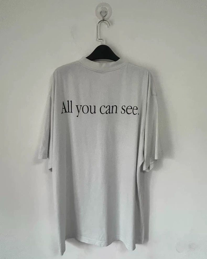 Balenciaga Balenciaga Chest 3D Printed Sun Hat Letter Logo White Shor Size US M / EU 48-50 / 2 - 2 Thumbnail