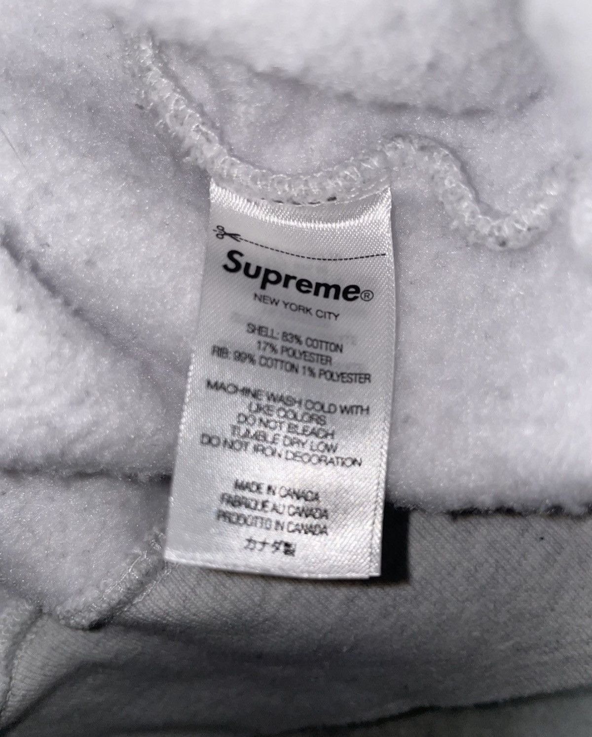 Supreme Supreme Small Box Sweatshirt Grey Medium FW22 Size US S / EU 44-46 / 1 - 11 Thumbnail