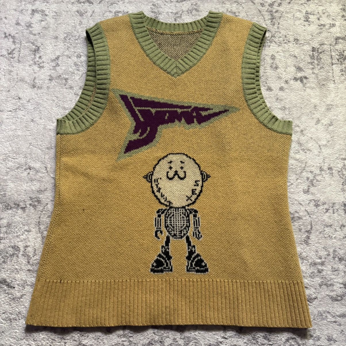 20471120 20471120 Hyoma Scabbed Wing Knit Vest Yellow | Size M Size US M / EU 48-50 / 2 - 1 Thumbnail