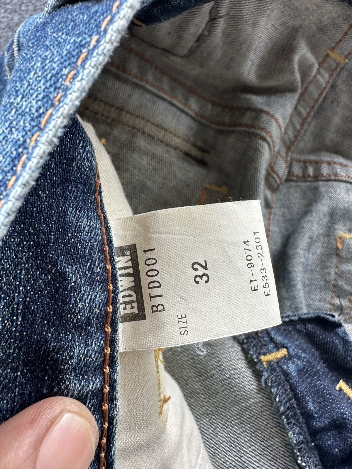 Edwin Edwin Blue Trip Flare Wide Leg Japan Denim 32x32 D219 Size US 32 / EU 48 - 18 Thumbnail