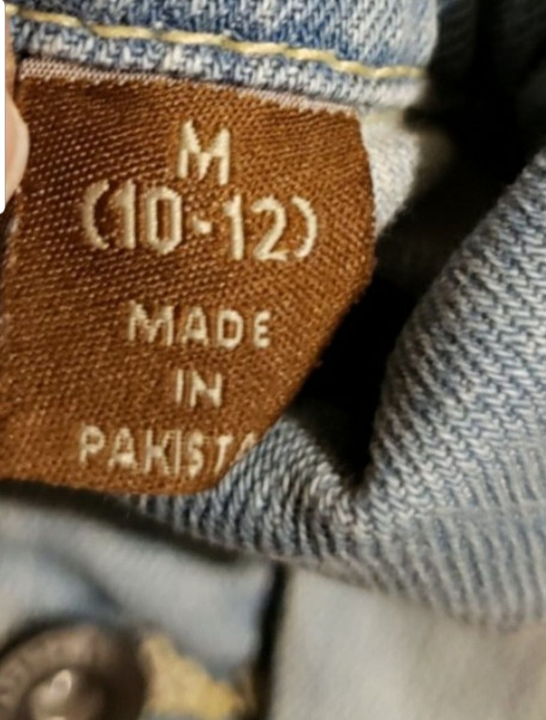 Other ESCAPISM BLUE DENIM VEST M (10-12) Y2K 90S STYLE Size M / US 6-8 / IT 42-44 - 6 Thumbnail