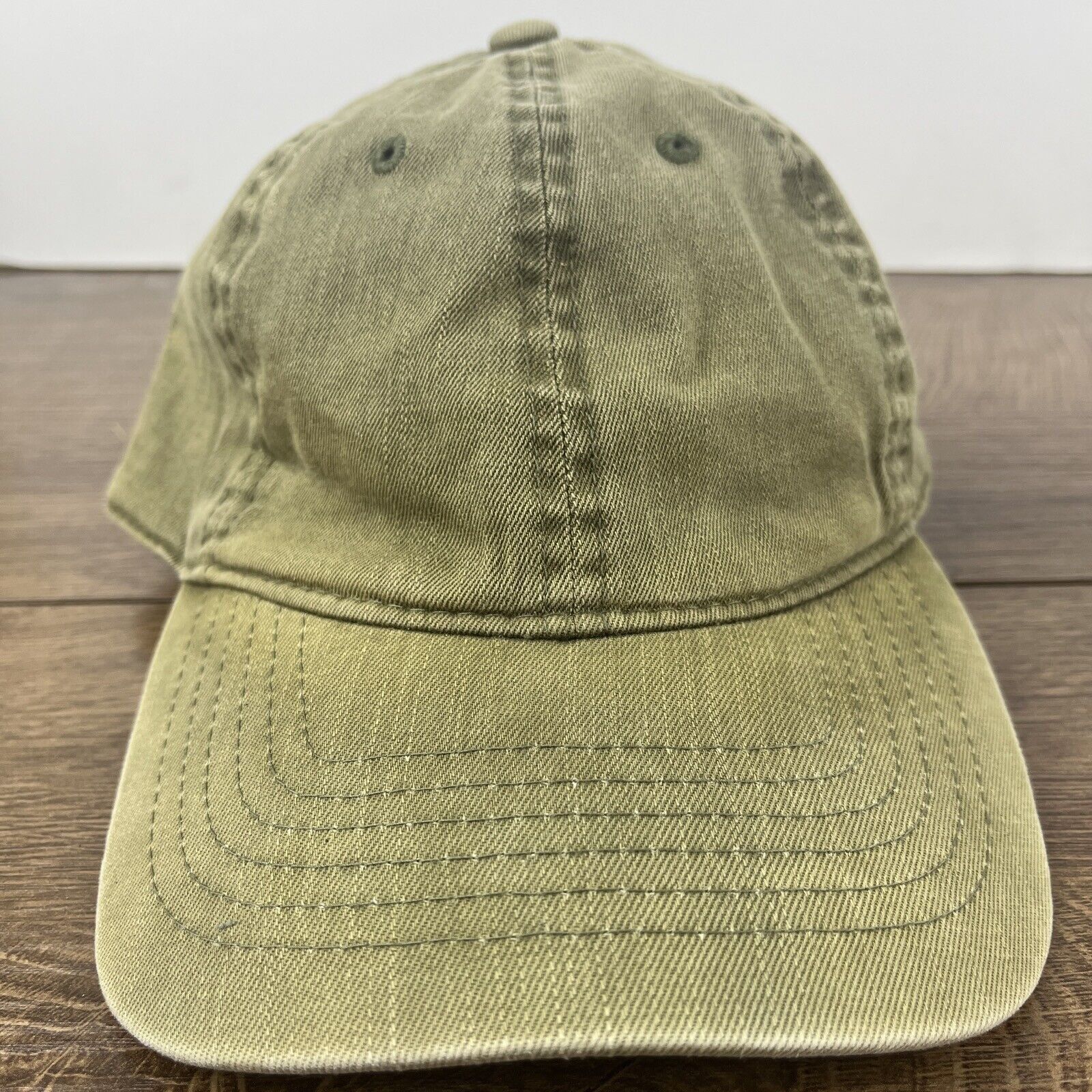 Other Plain Green Hat Cap Green Hat Adjustable Adult Size Green Ha Size ONE SIZE - 4 Thumbnail