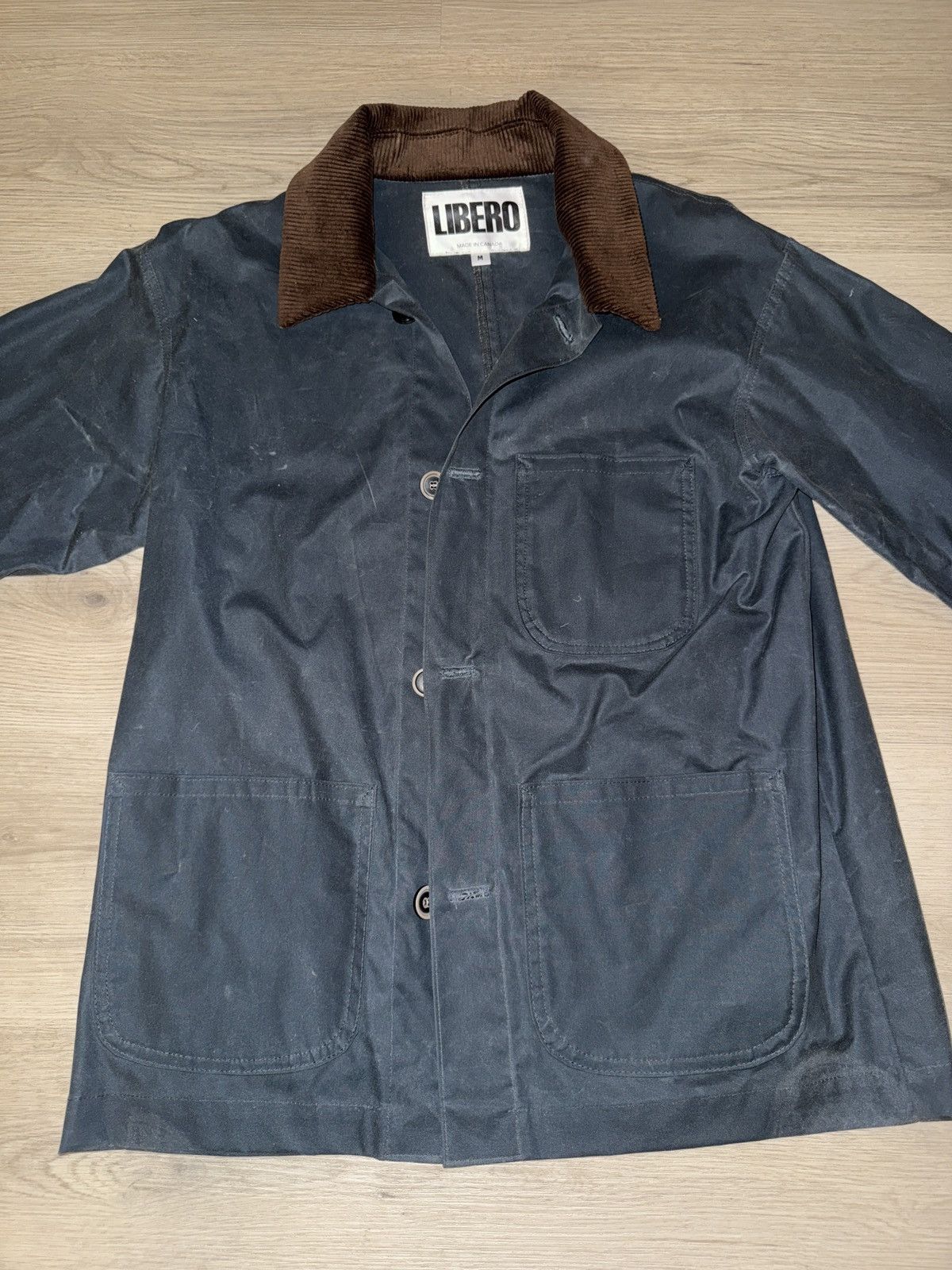 Libero Libero Wax Workers Jacket Size US M / EU 48-50 / 2 - 2 Thumbnail
