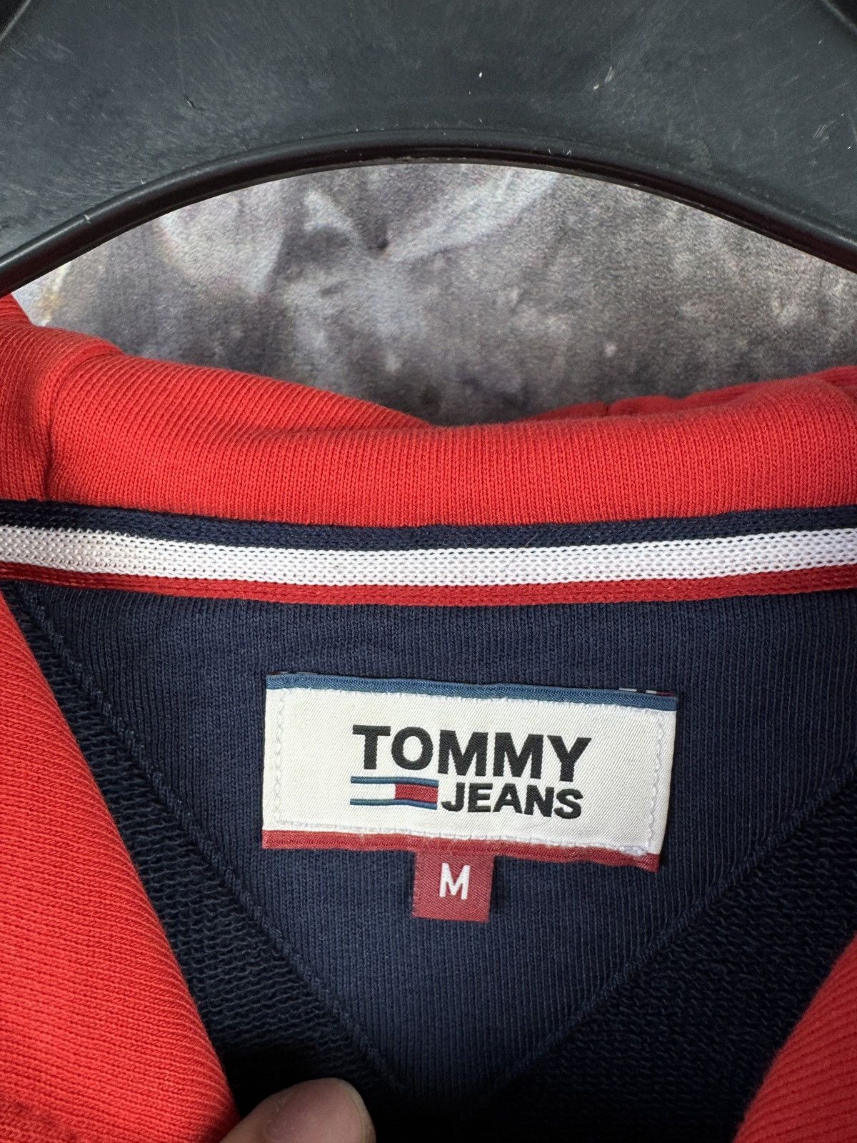 Tommy Hilfiger Men’s Tommy Hilfiger Jeans Hoodie Big Logo Streetwear Size M Size US M / EU 48-50 / 2 - 8 Thumbnail
