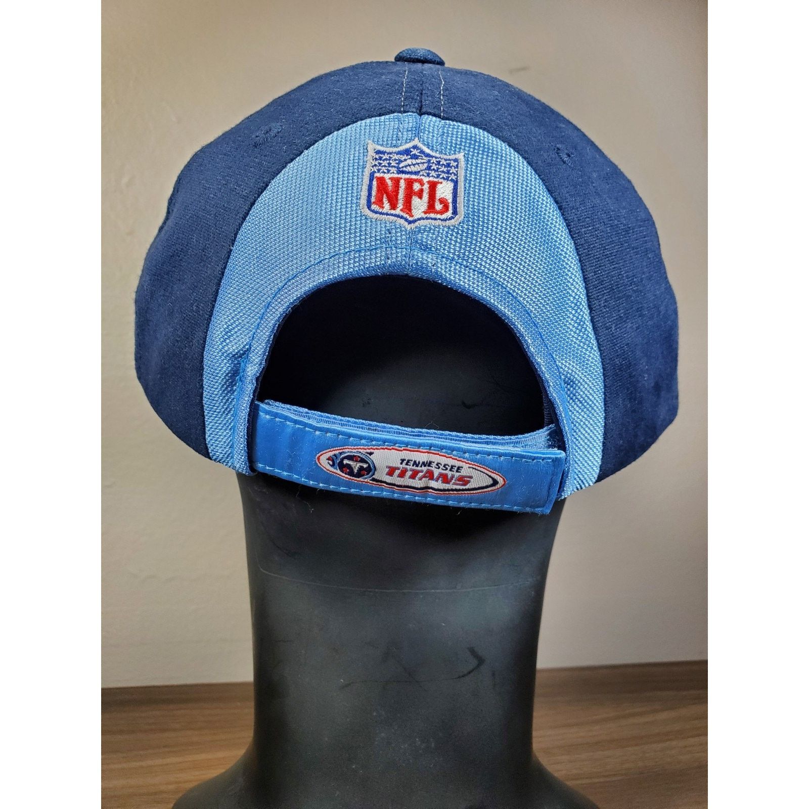NFL × Reebok × Vintage Tennessee Titans Hat Cap PRO LINE Football Y2K Strap Back Size ONE SIZE - 7 Thumbnail