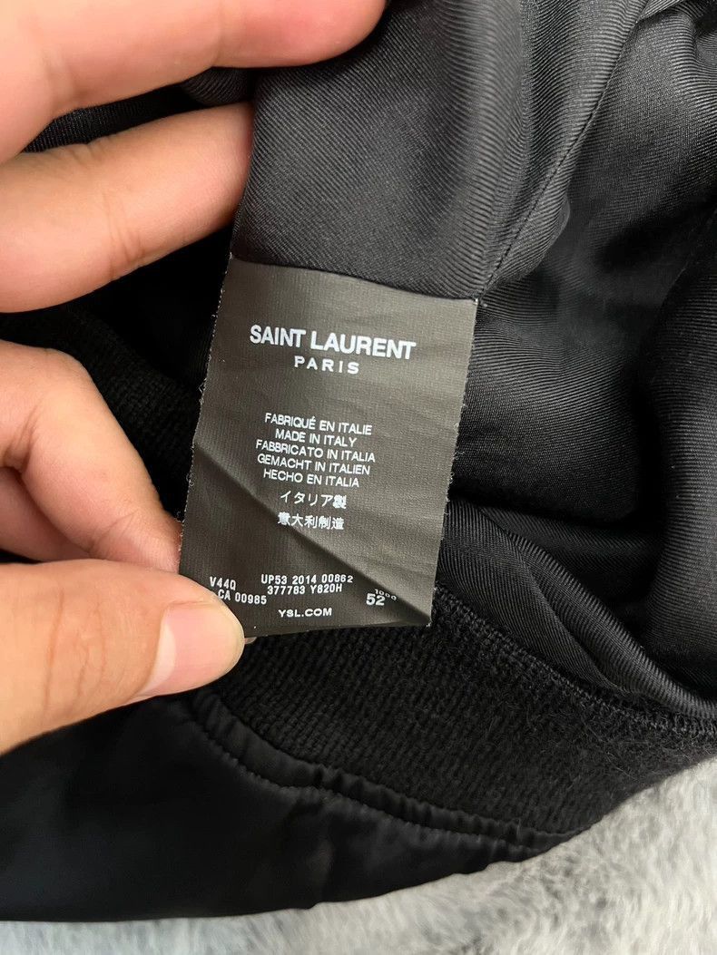 Saint Laurent Gold Embroidered Silk Jacket