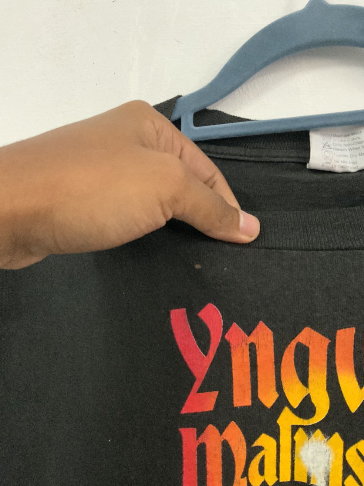 Band Tees Vintage Yngwie Malmsteen Fire & Ice Tour 1992 Tee Size US M / EU 48-50 / 2 - 7 Thumbnail