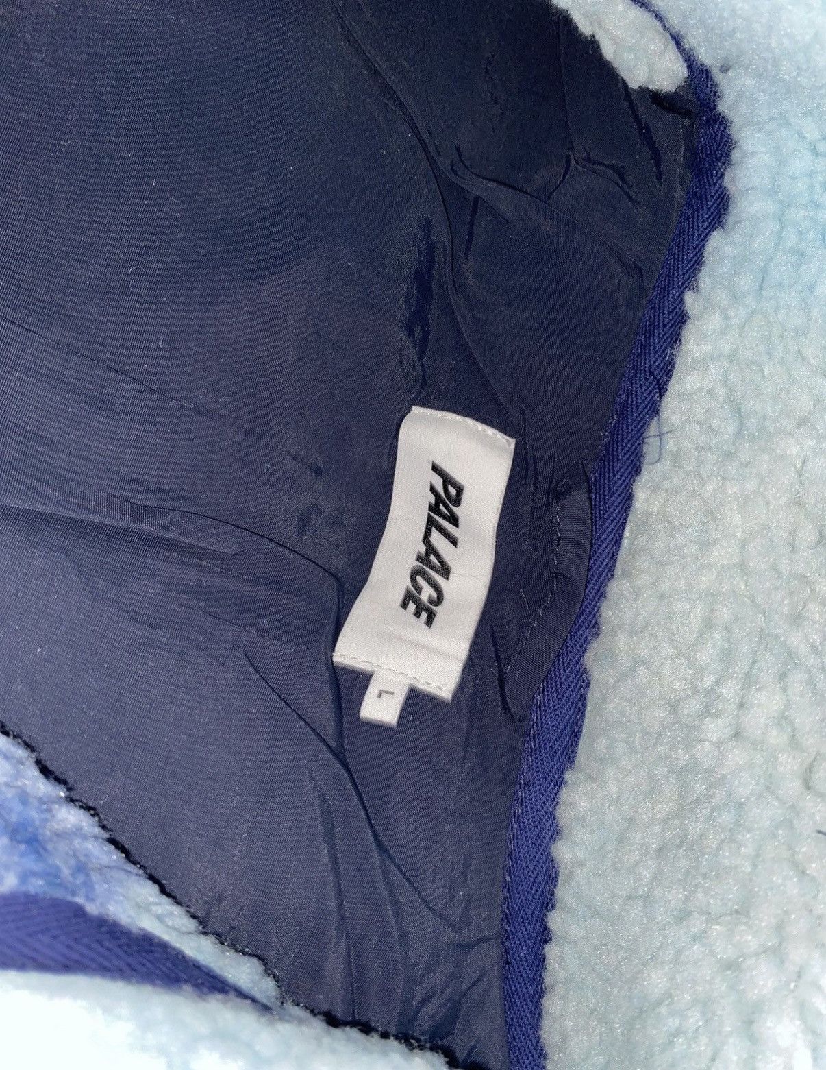 Palace Palace Palaska Appalachian Funnel Fleece Jacket Blue Size US L / EU 52-54 / 3 - 6 Thumbnail