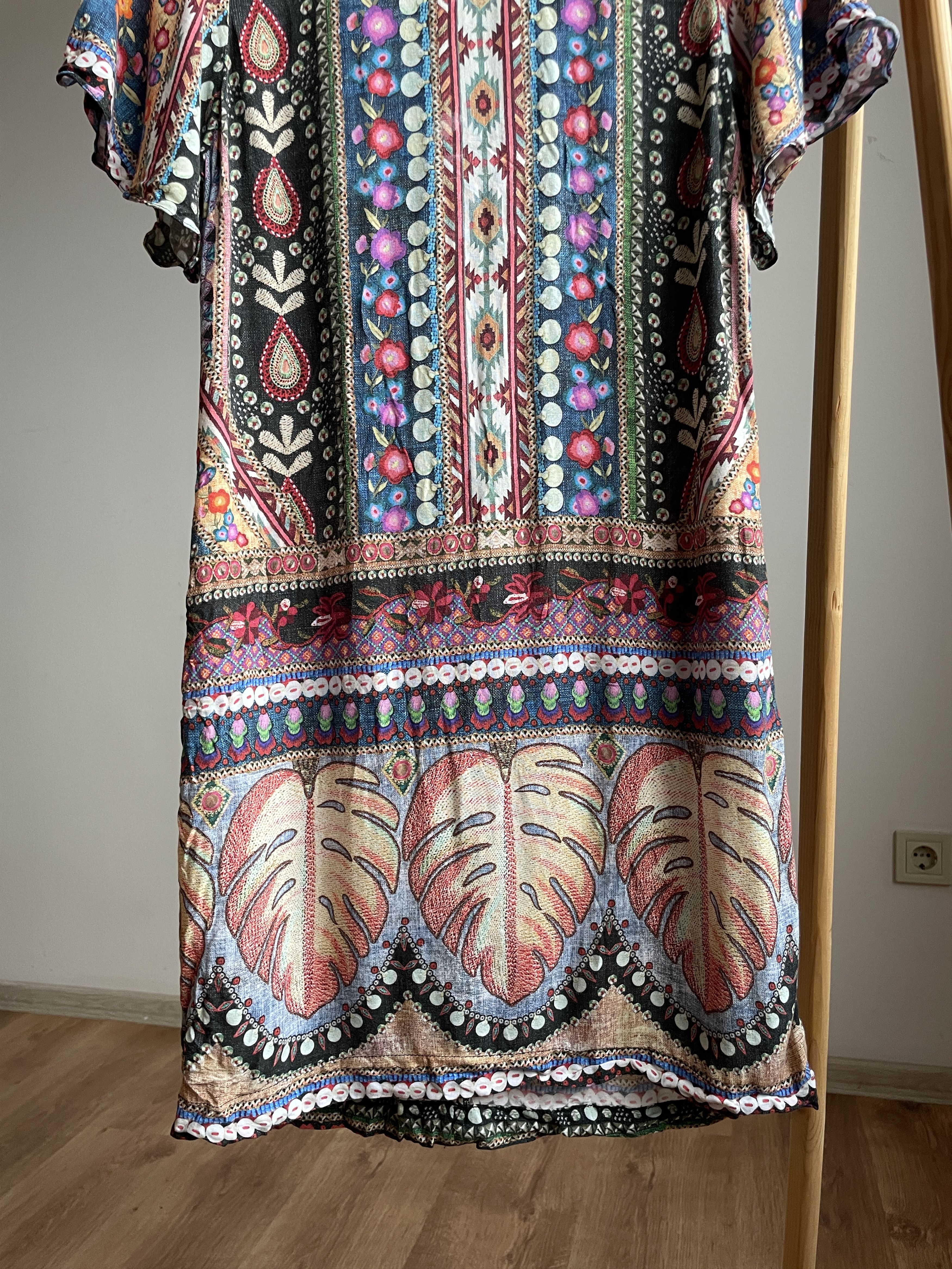 Farm Rio Farm Rio Short Sleeve Tunic Dress Size P Size S / US 4 / IT 40 - 5 Thumbnail