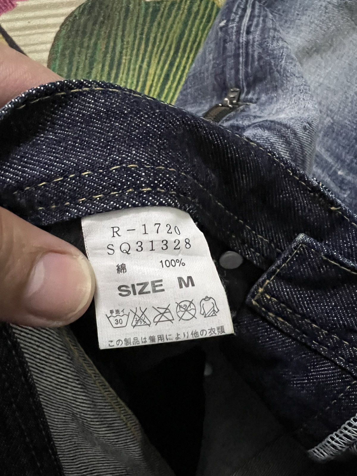 If Six Was Nine × Japanese Brand × Le Grande Bleu (L.G.B.) Ditress Jeans Rna Sweat & Co Punk Very Rare Size US 32 / EU 48 - 22 Thumbnail