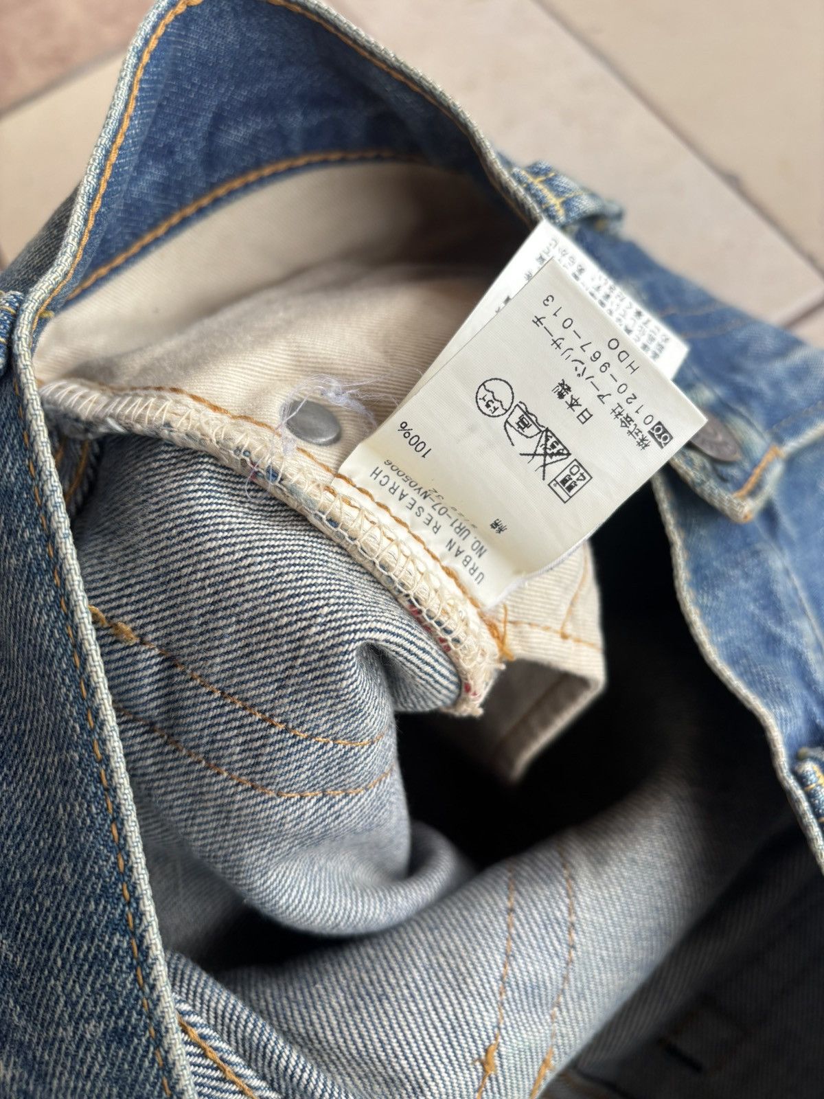 Japanese Brand × Salvage × Vintage Salvage Japan Jeans W32 – Rare Japanese Selvedge Size US 32 / EU 48 - 6 Thumbnail