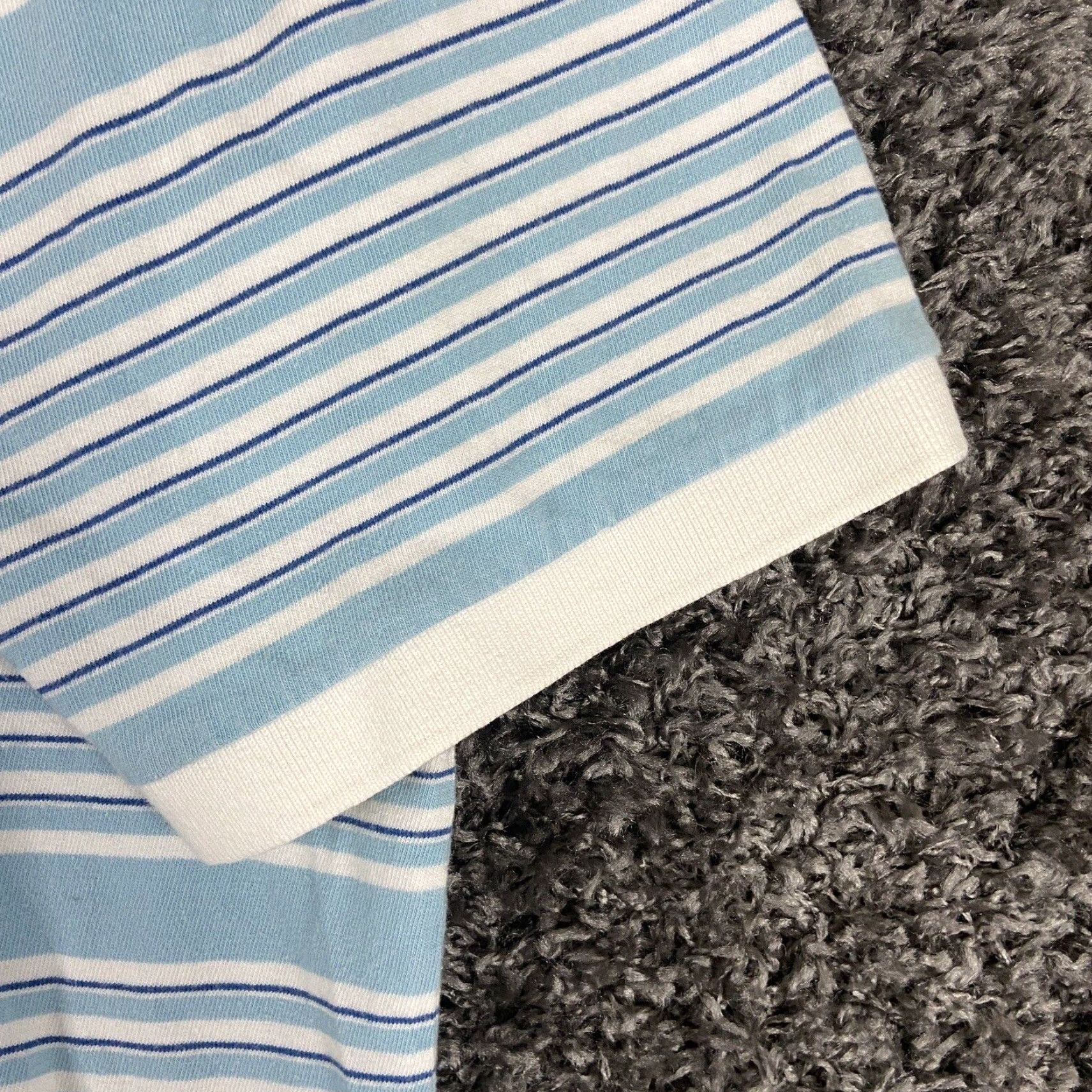 Ecko Unltd. ECKO UNLTD Polo Shirt Mens Large Blue Striped Short Sleeve Size US L / EU 52-54 / 3 - 3 Thumbnail