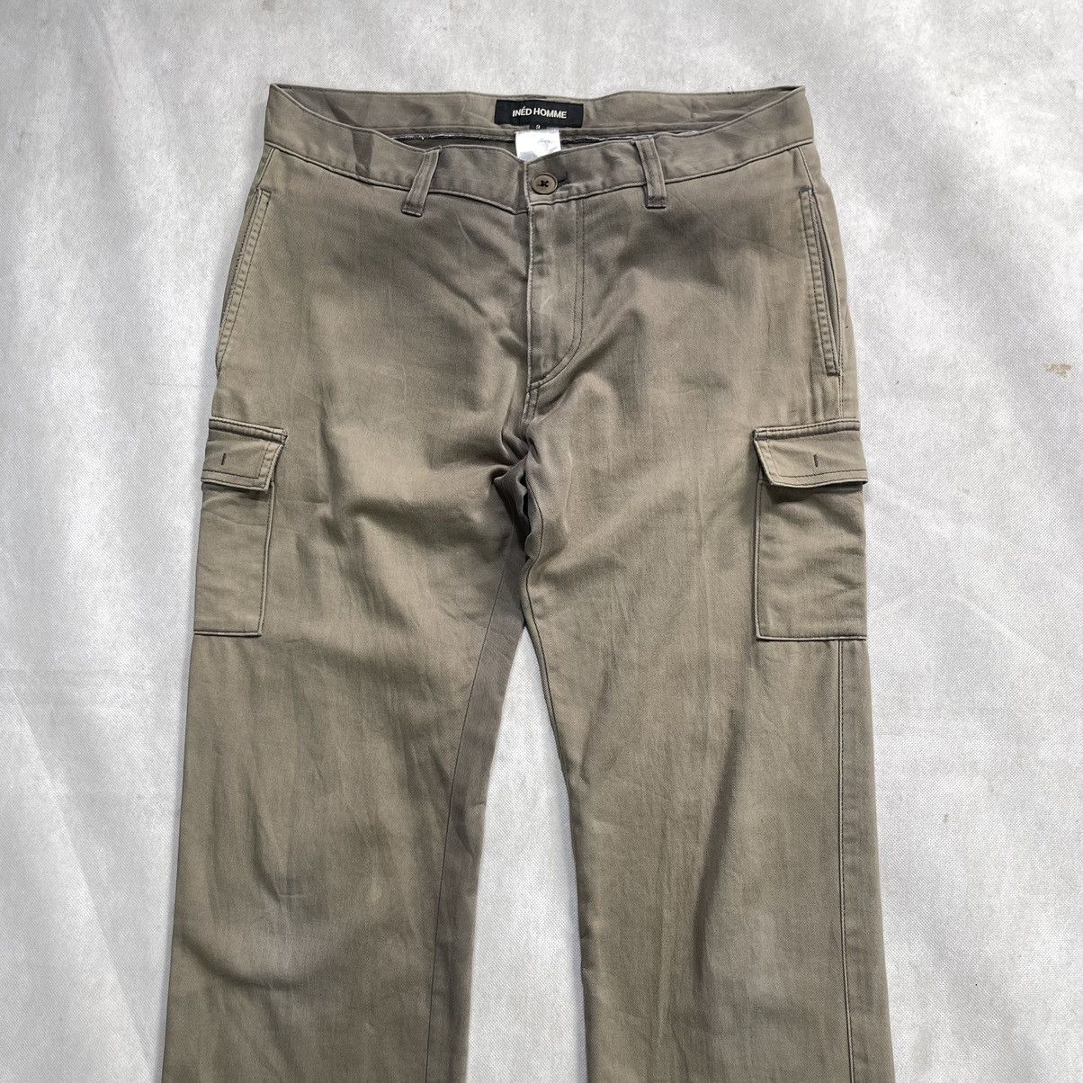Yohji Yamamoto Ined Homme by Yohji Yamamoto Faded Cargo Pant Size US 32 / EU 48 - 4 Thumbnail