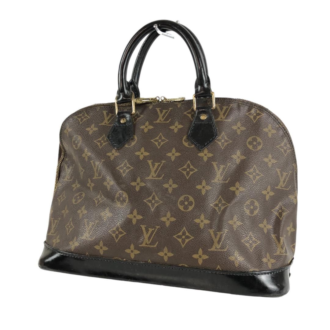 Louis Vuitton Louis Vuitton - Alma PM Handbag Black Leather Monogram Size ONE SIZE - 2 Thumbnail