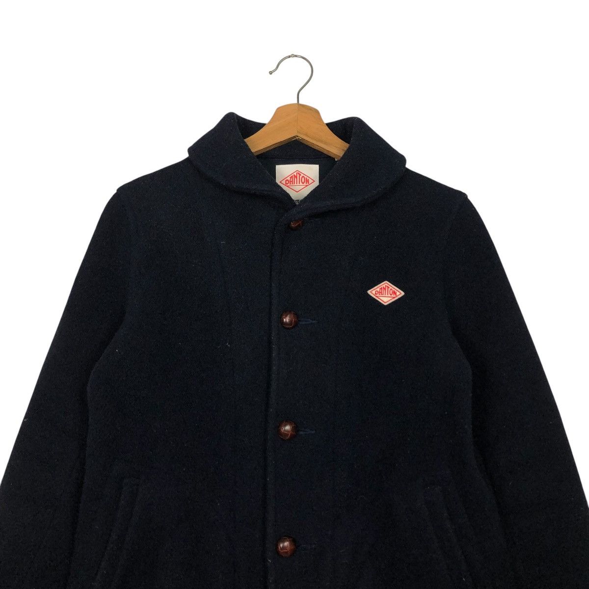 Danton 🔥VINTAGE WOOL JACKET HERRINGBONE DANTON VETEMENTS & TRAVAIL Size US S / EU 44-46 / 1 - 5 Thumbnail