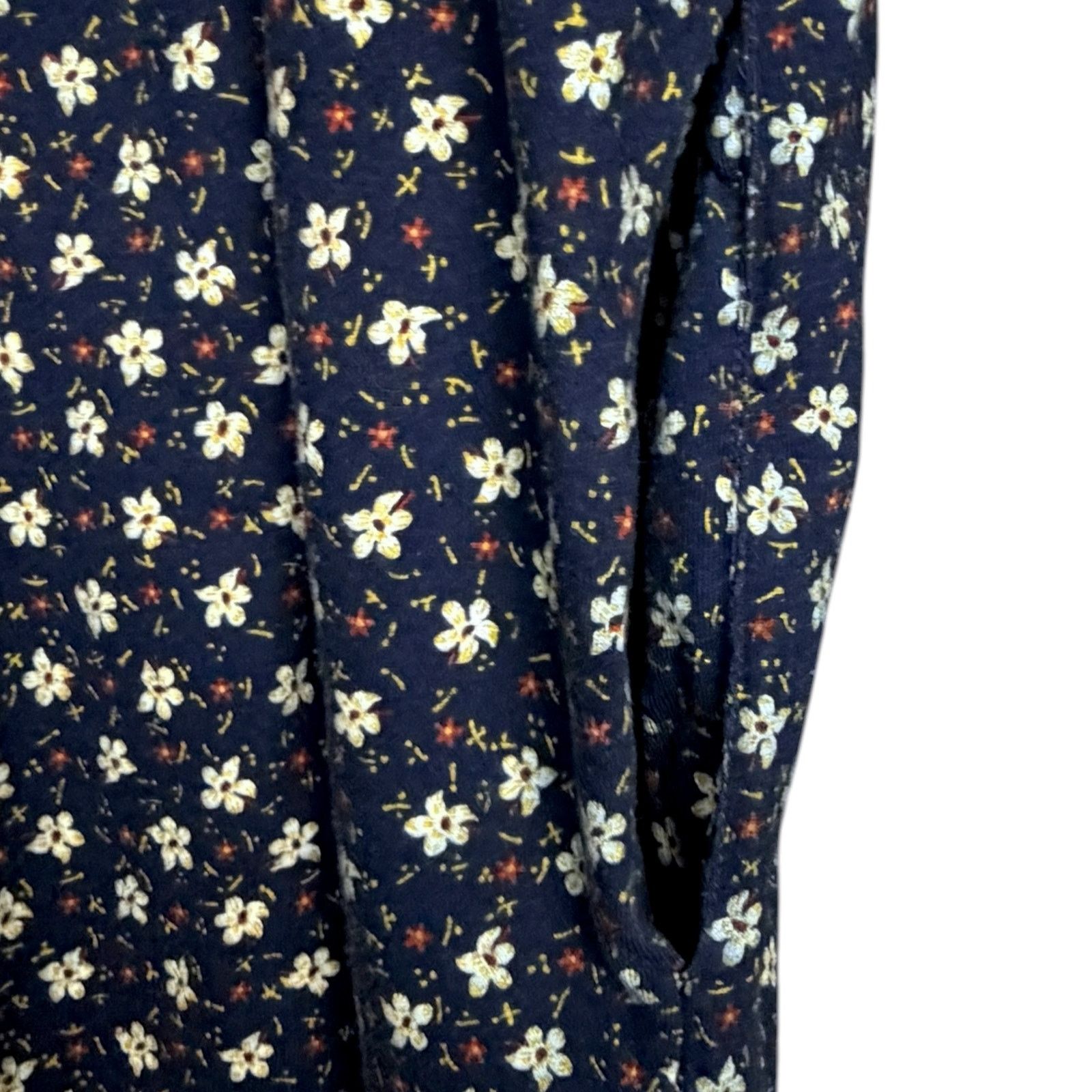 L.L. Bean Vintage L.L. Bean Women's XL Summer Dress Floral Cottagecore Size XL / US 12-14 / IT 48-50 - 6 Thumbnail