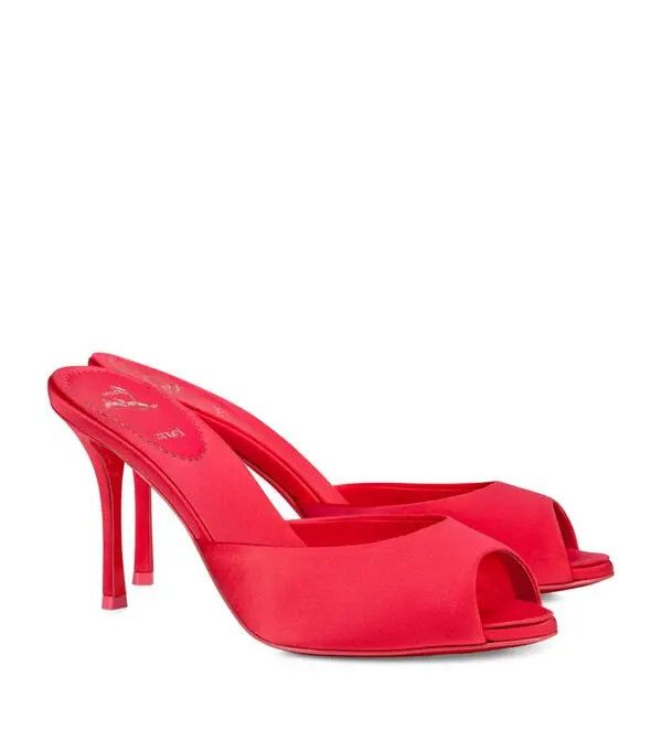 Christian Louboutin o1s1wg110325 Me Dolly 85 Venus in Red Size US 9 / IT 39 - 1 Thumbnail