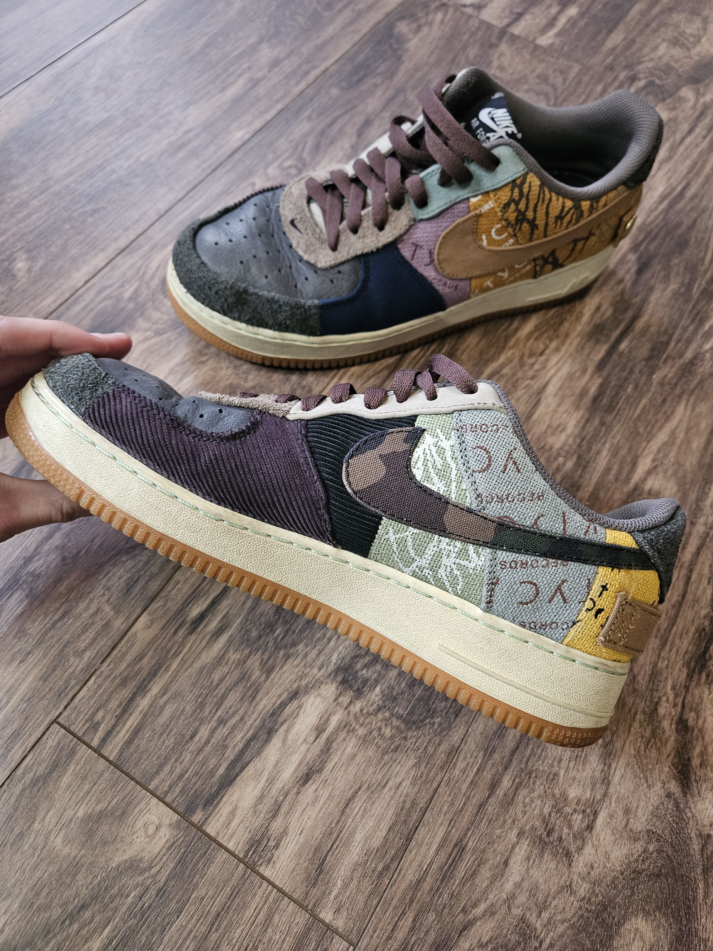 Nike × Travis Scott Travis Scott Cactus Jack Air Force 1 Low Size US 10.5 / EU 43-44 - 5 Thumbnail