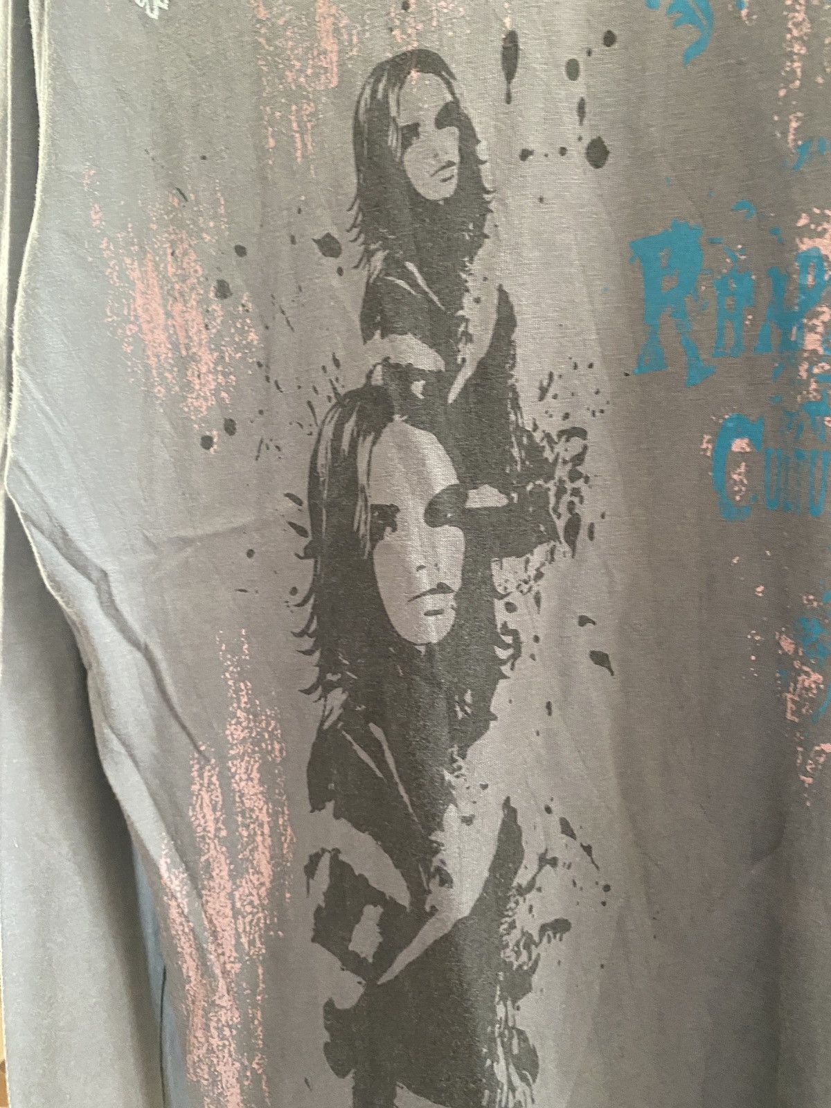 Hysteric Glamour Japanese Jambange Distressed Poem Punk Grunge longsleeve tee Size US M / EU 48-50 / 2 - 10 Thumbnail