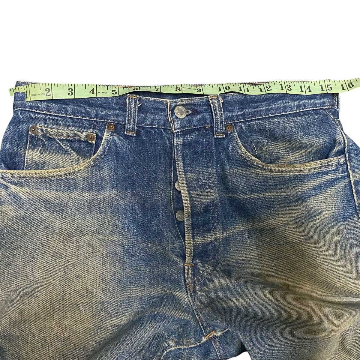 Levi's × Levi's Vintage Clothing Rare Early 80's Vintage 501 Levis Button Jeans Single Stitch Size US 31 - 7 Thumbnail
