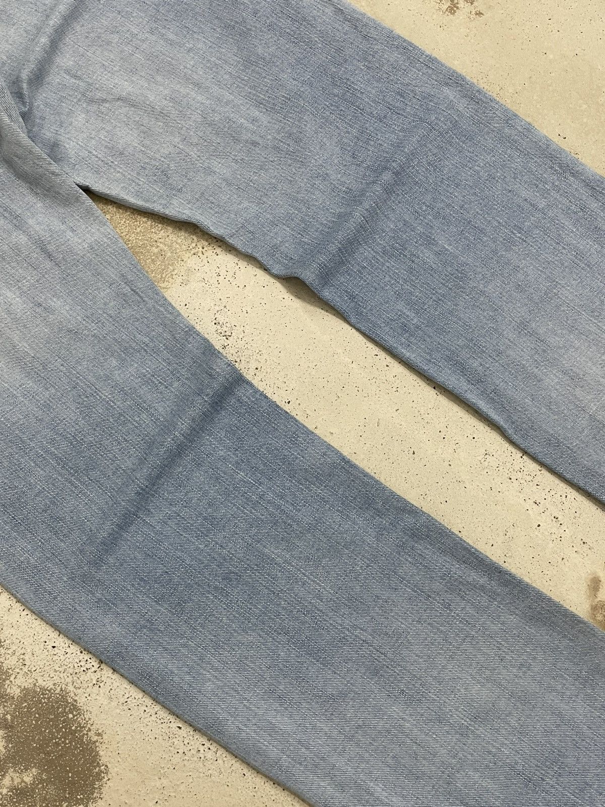 Edwin Vintage Edwin 403 Light Wash Distressed Denim Pants Size US 32 / EU 48 - 11 Thumbnail