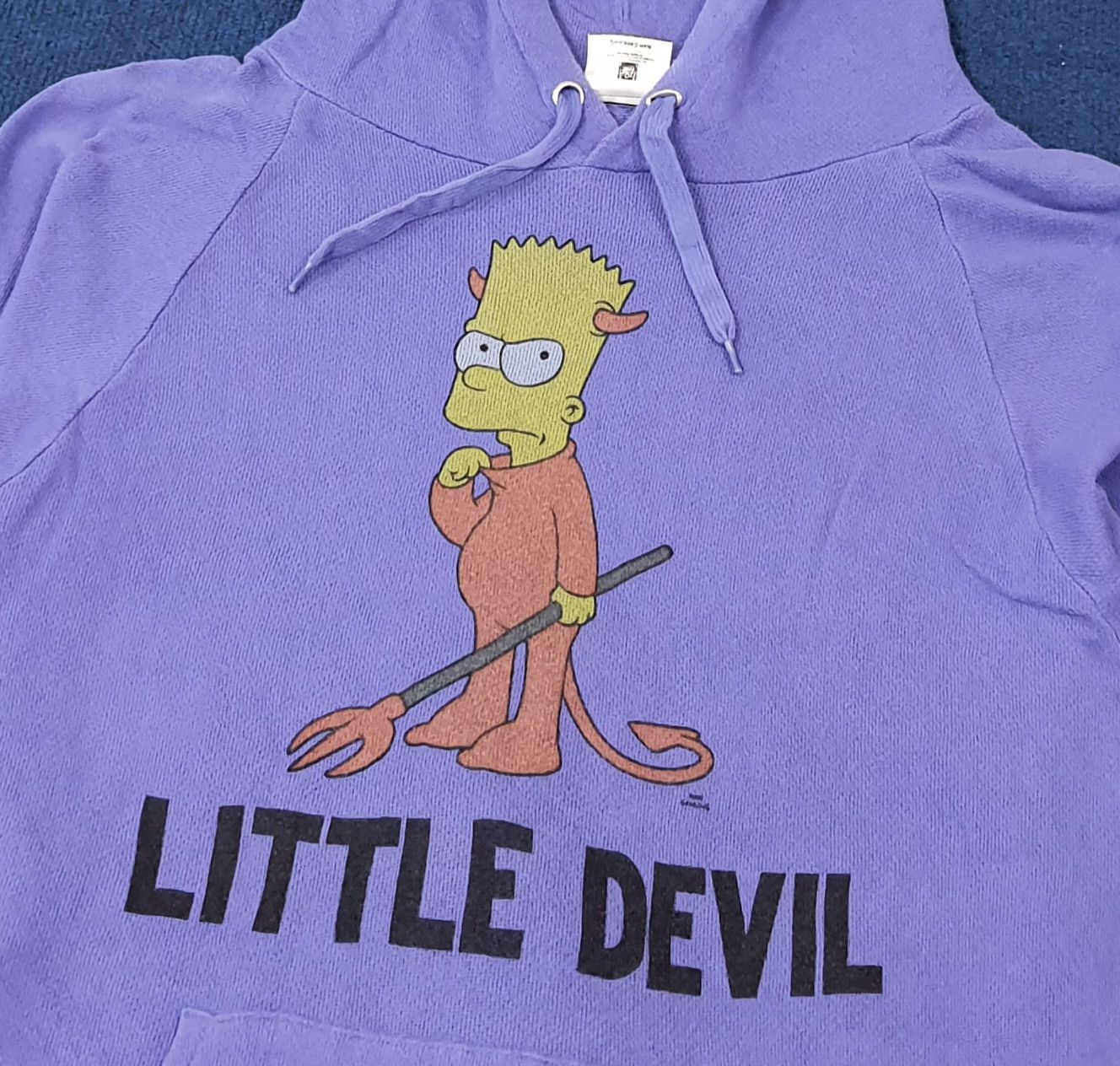 The Simpsons Vintage The Simpson Little Devil Costume Hoodie C264N28 Size US M / EU 48-50 / 2 - 2 Thumbnail
