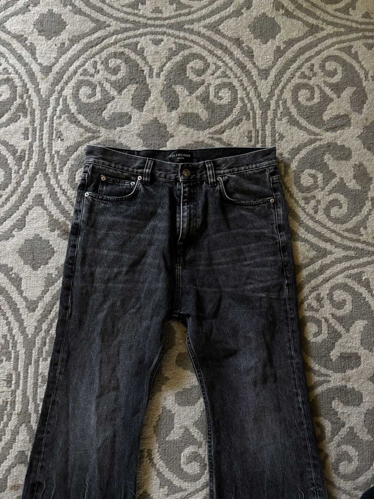 Balenciaga Balenciaga Lost Tapes Flared Jeans Size US 32 / EU 48 - 2 Thumbnail