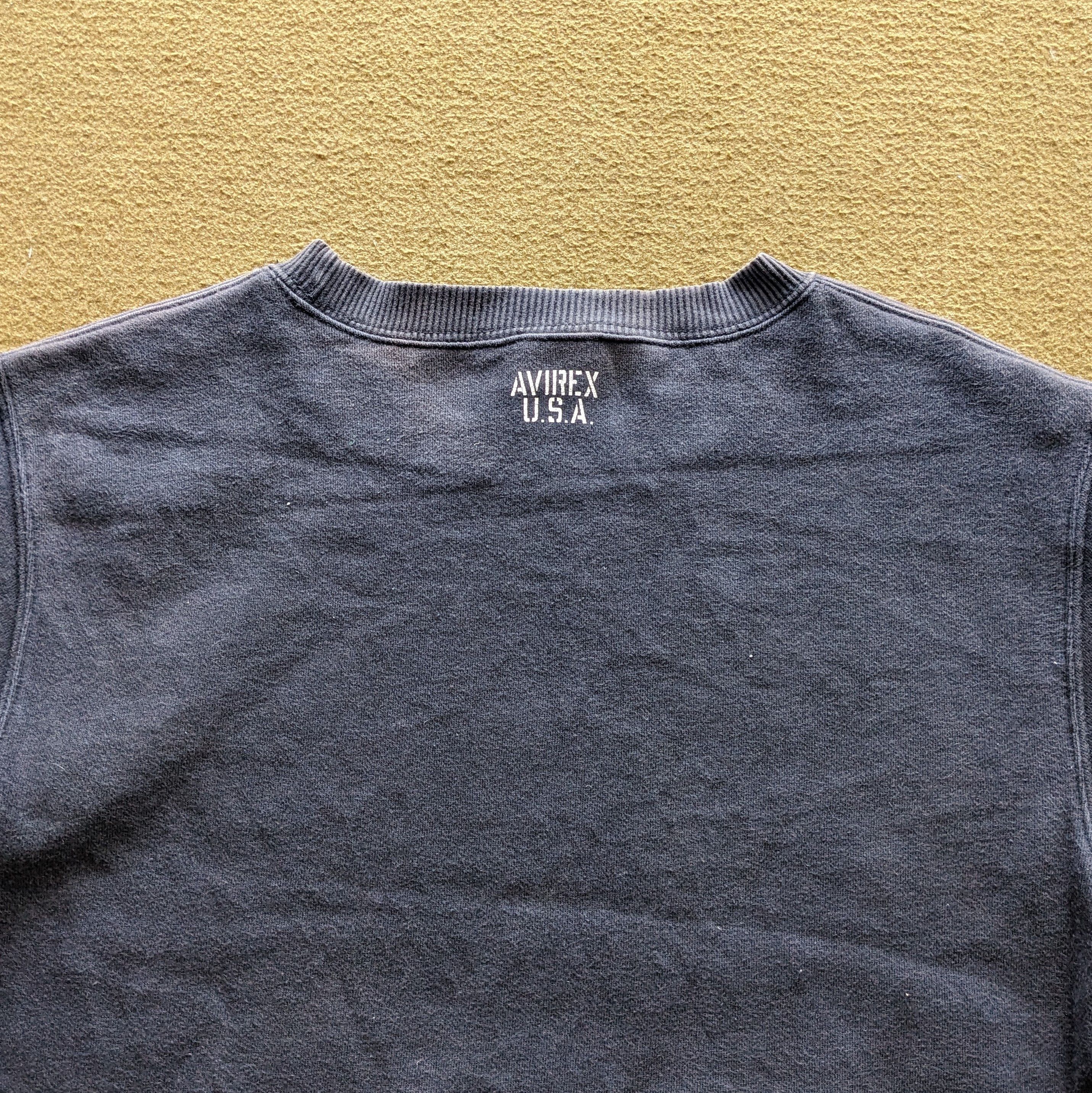 Vintage Vintage AVIREX USA Streetwear Style Sweatshirt Size US S / EU 44-46 / 1 - 3 Thumbnail