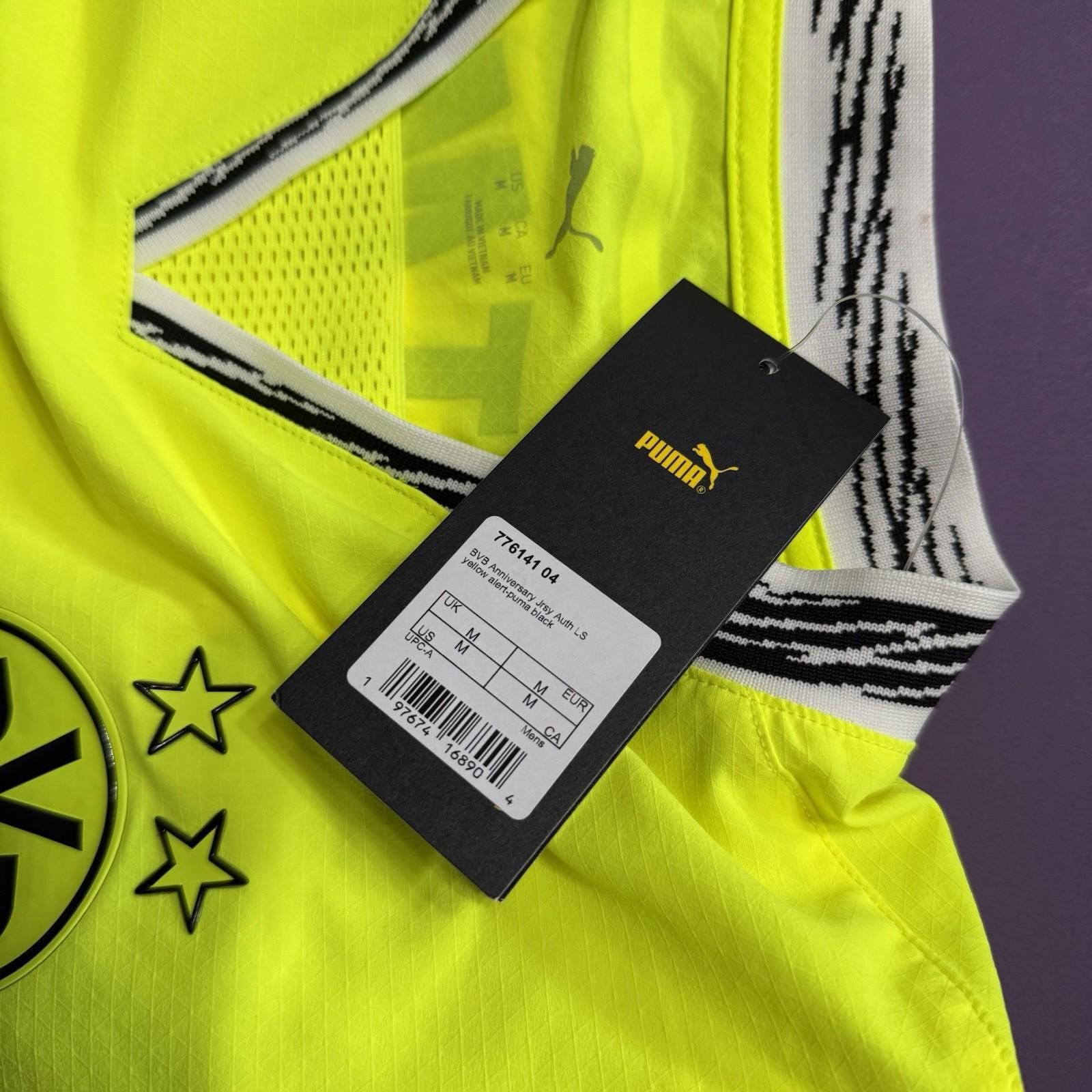 Puma Borussia Dortmund 2024-2025 Anniversary Jersey Player Spec Size ONE SIZE - 7 Thumbnail