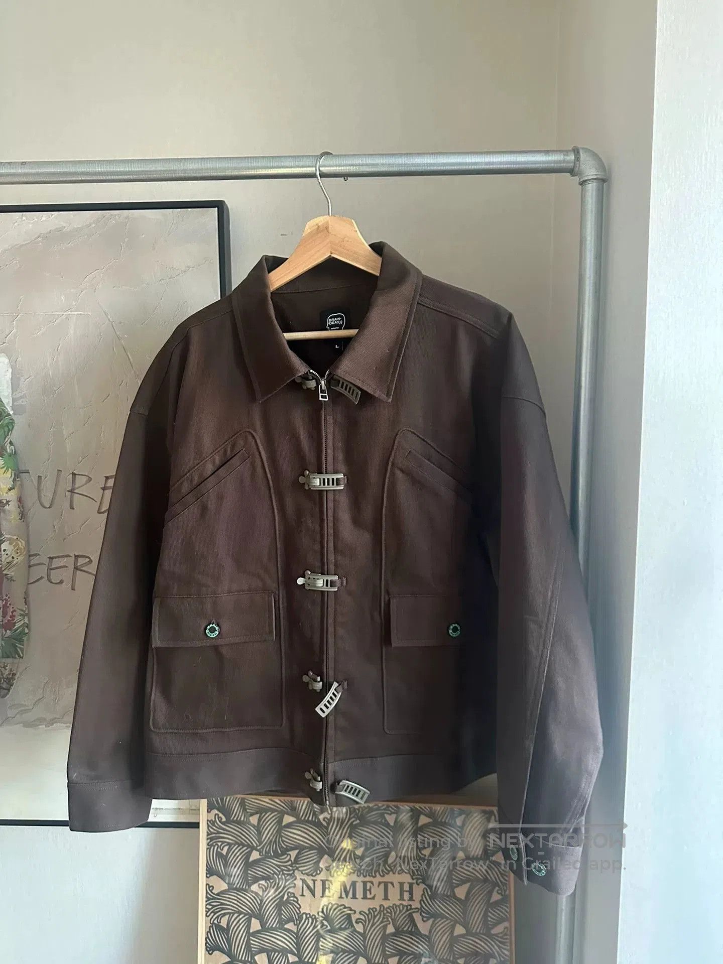 Brain Dead Brain Dead Buckle Zipper Utility Jacket. Size US L / EU 52-54 / 3 - 4 Thumbnail