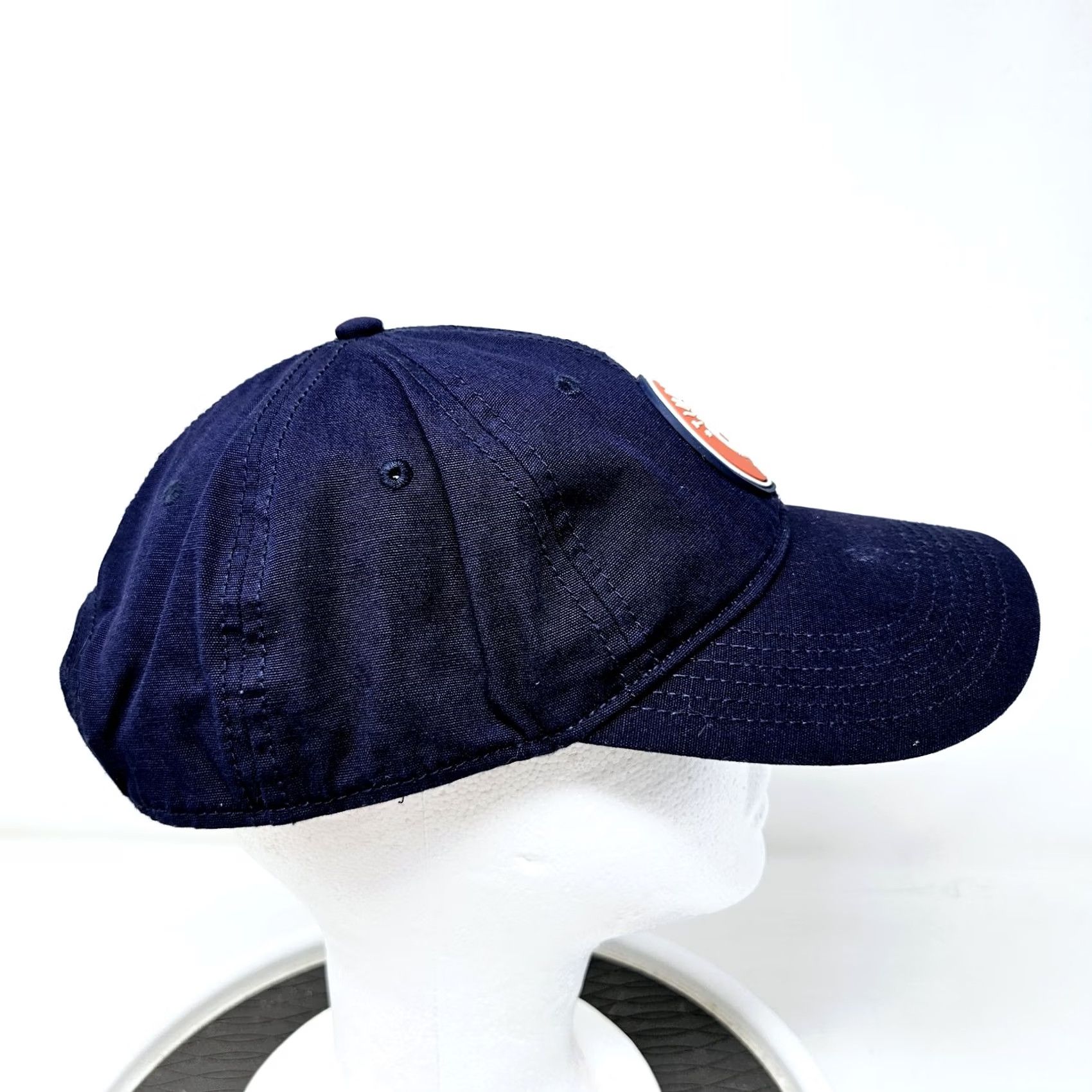 Timberland Timberland Logo Navy Blue Snapback Hat Adjustable Adult Men Size ONE SIZE - 3 Thumbnail