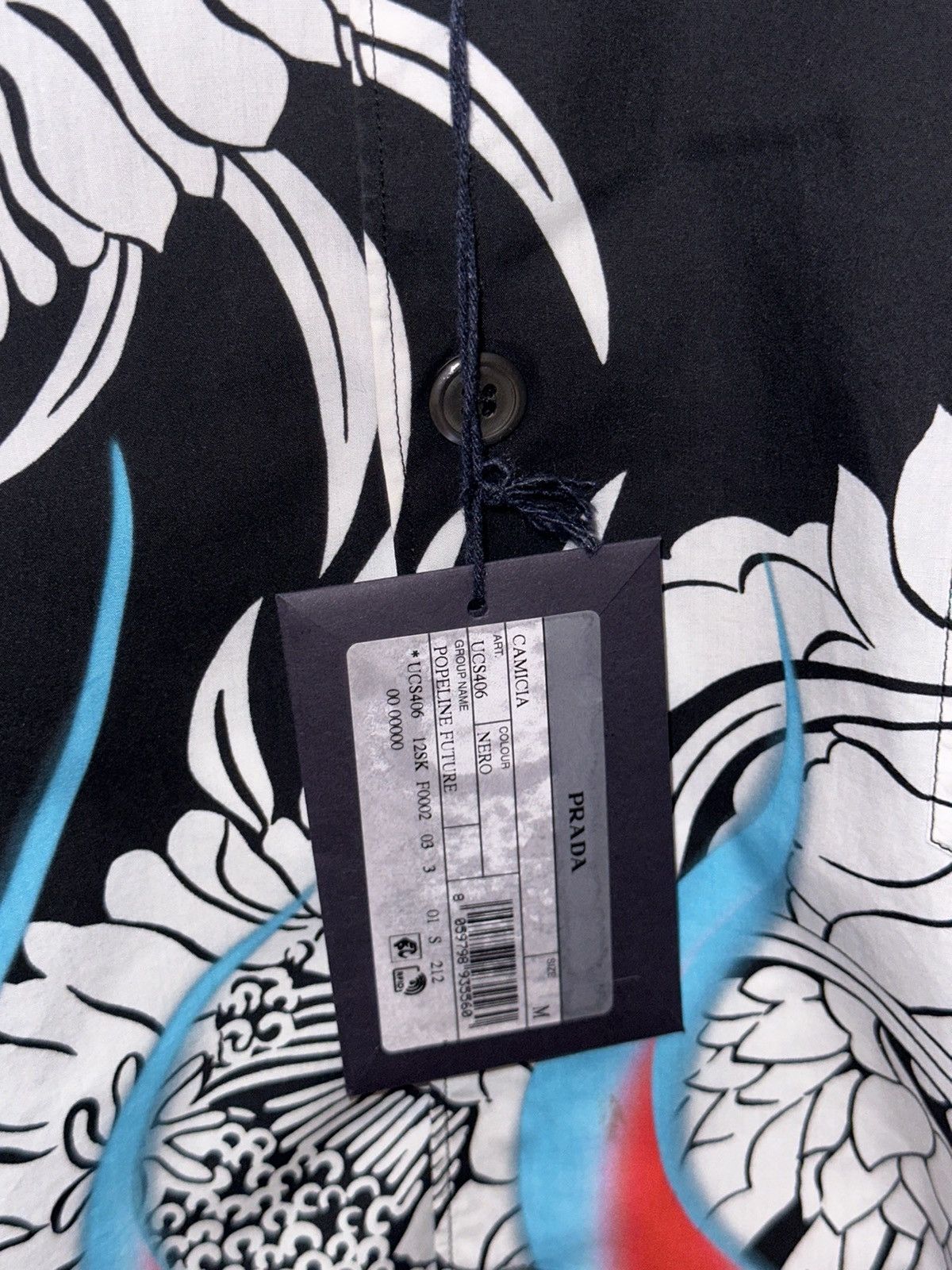 Prada Prada Dahlia Button Shirt Size US M / EU 48-50 / 2 - 5 Thumbnail