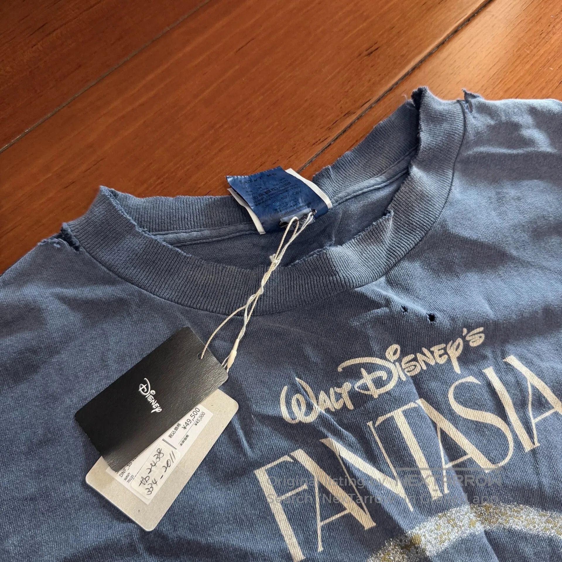 Saint Michael Saint Michael Disney Mickey Mouse Washed T. Size US XL / EU 56 / 4 - 3 Thumbnail