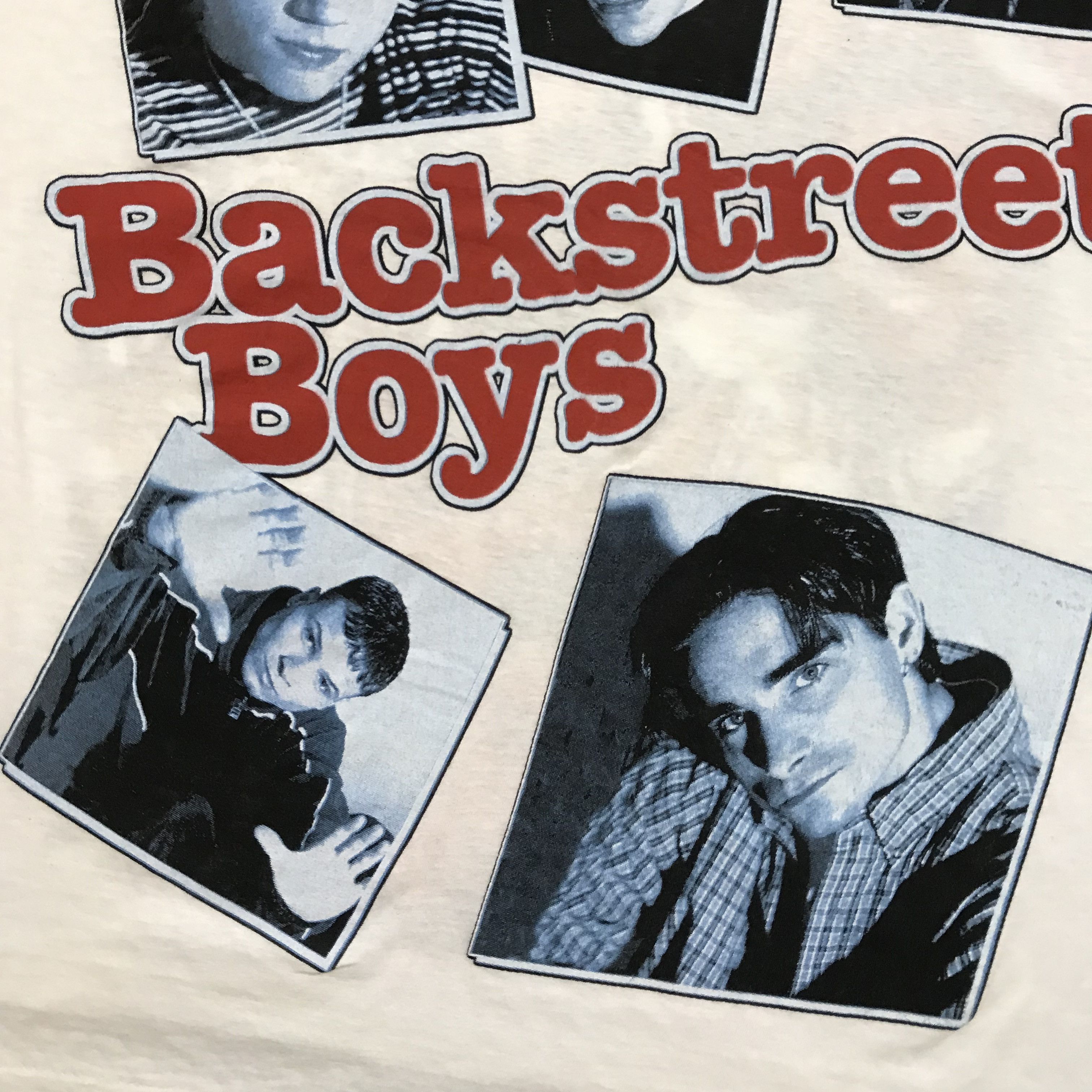 Band Tees BACKSTREET BOYS 1999 Vintage T-Shirt Tee Rare 90s R&B HipHop Size US XL / EU 56 / 4 - 10 Thumbnail