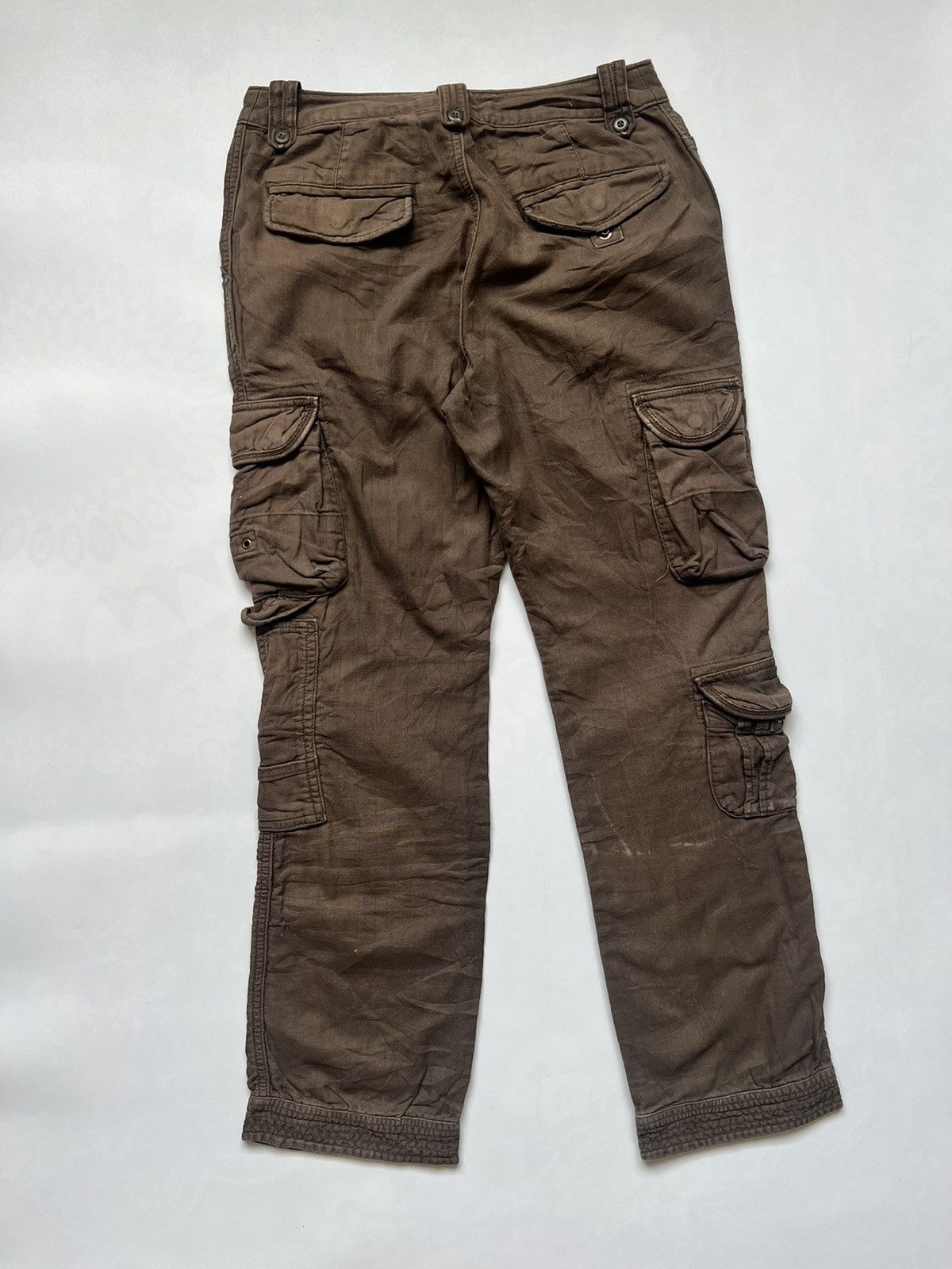 Japanese Brand Sunny Cloud Bondage Multi Pocket Punk Cargo Pants Size US 28 / EU 44 - 10 Thumbnail