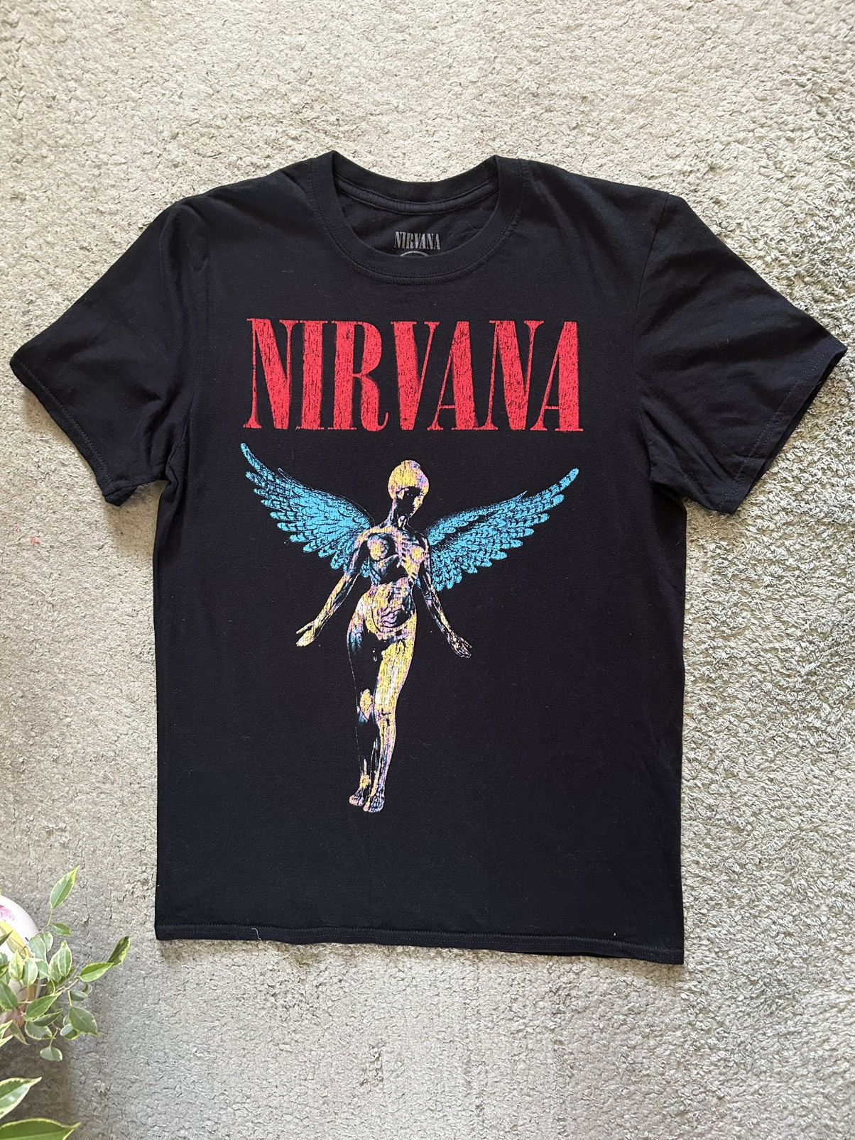 Nirvana Nirvana IN UTERO Y2k t shirt Band tee Crazy Size US M / EU 48-50 / 2 - 1 Thumbnail