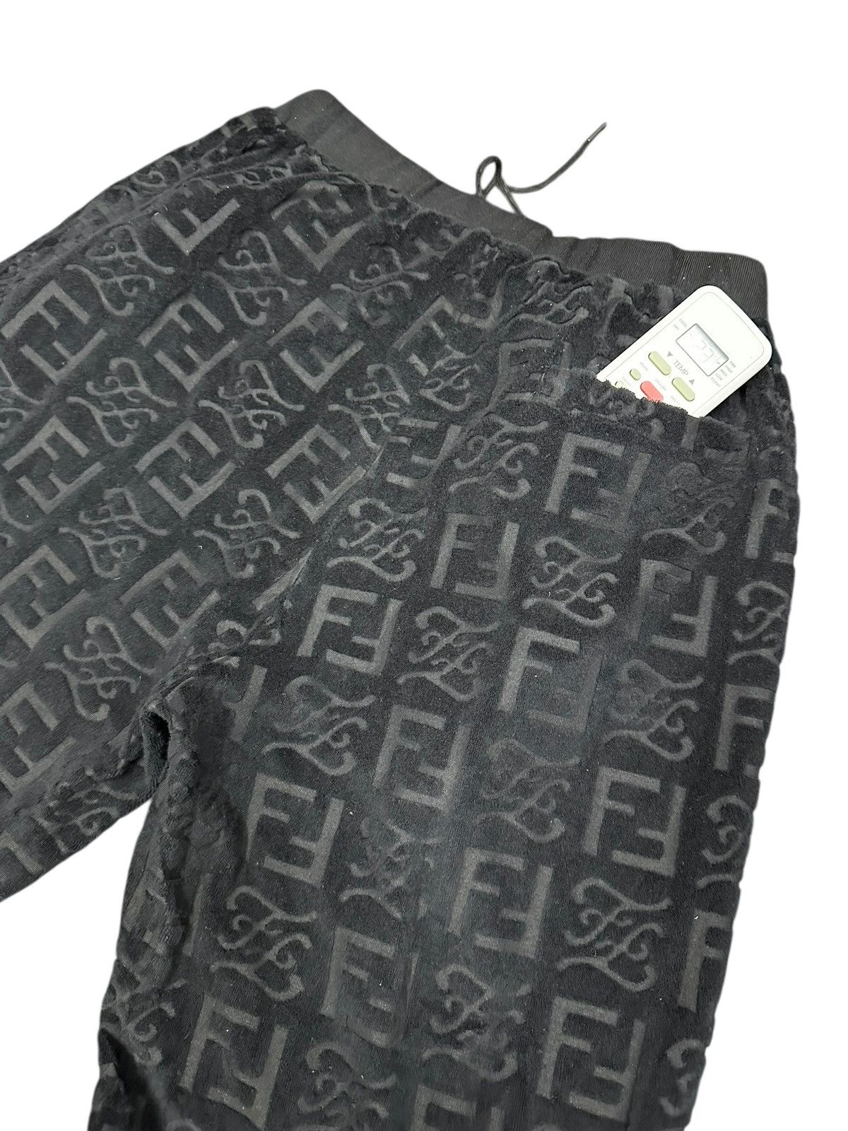 Fendi Fendi 3D Monogram Velvet Jogger Pant Size US 34 / EU 50 - 8 Thumbnail