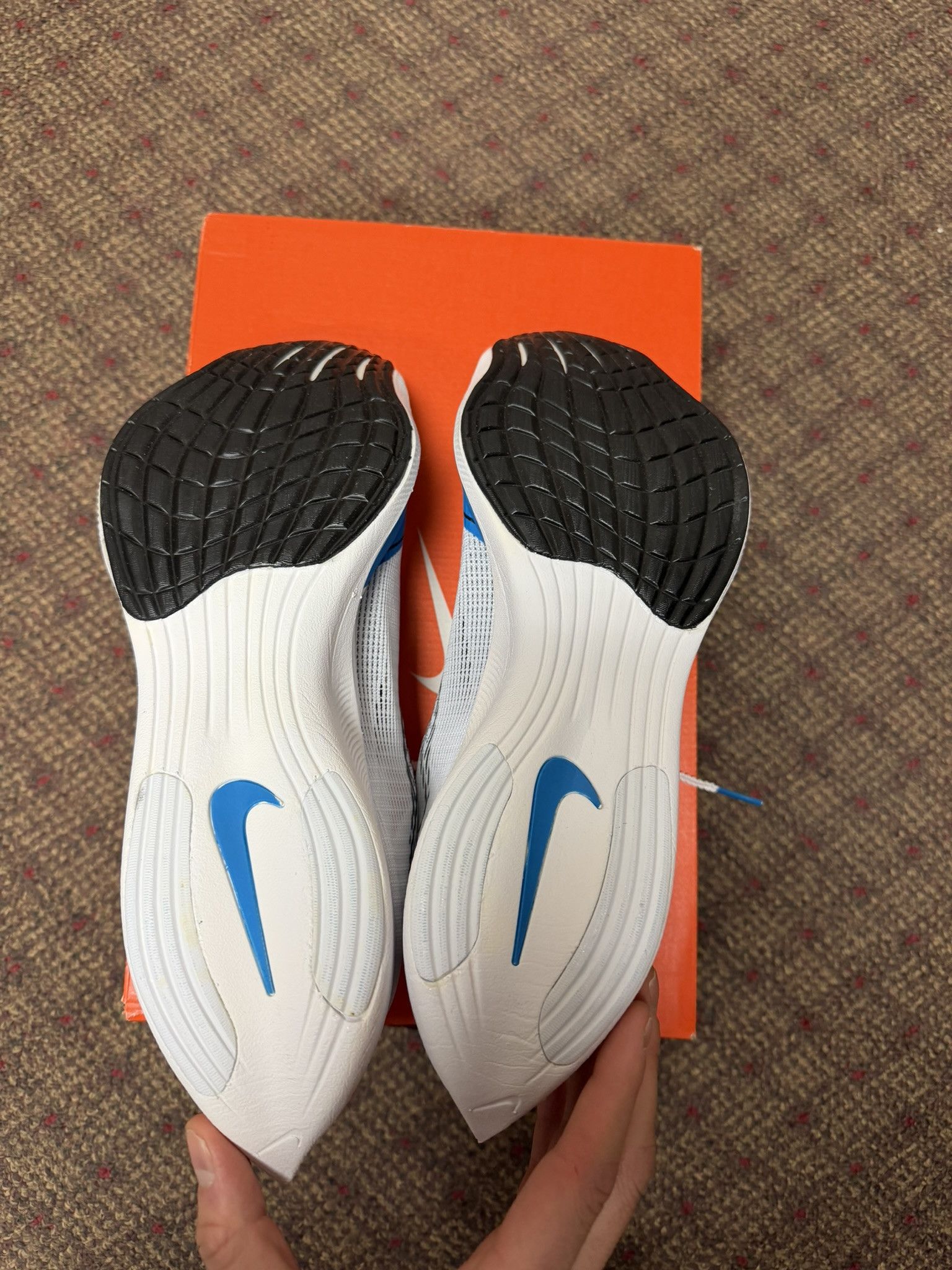 Nike ZoomX Vaporfly NEXT% 2 'White Photo Blue'- SIZE 10 Size US 10.5 / EU 43-44 - 5 Thumbnail