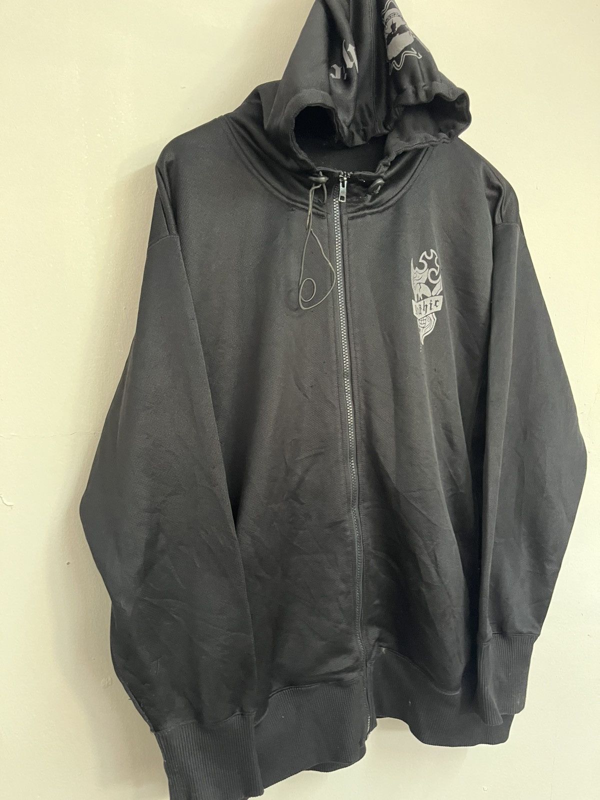 If Six Was Nine 💥Seven Zero One Skulls Poly Hoodie Size US M / EU 48-50 / 2 - 3 Thumbnail