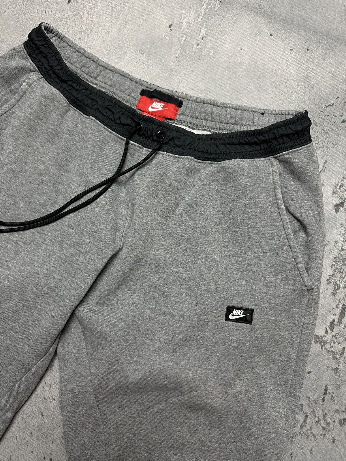 Nike Grey Nike AIR Cotton Fleece Suit Oversize Drill Track Suit Size US XL / EU 56 / 4 - 16 Thumbnail