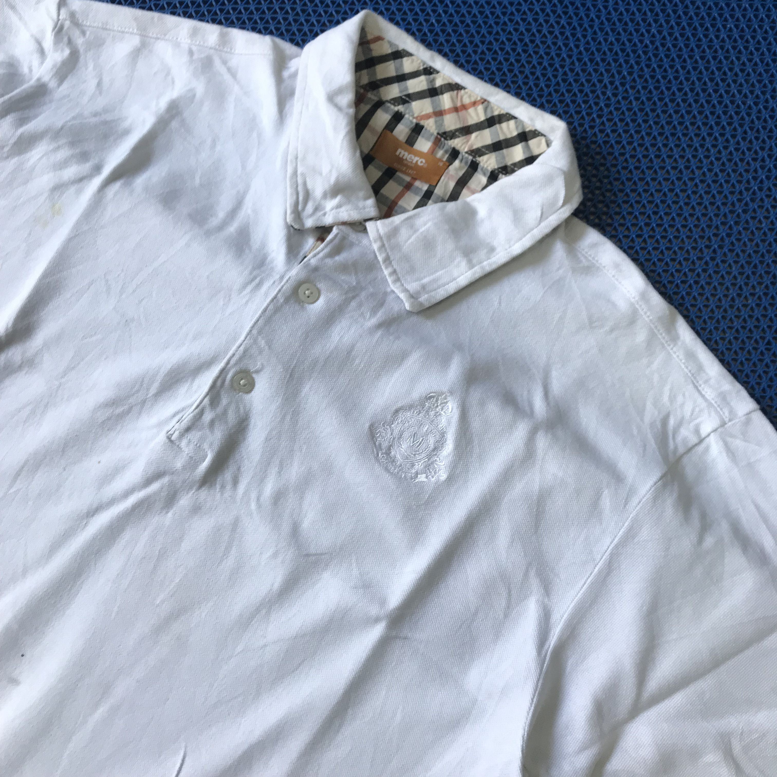 Merc Merc London White Polo Shirt Off White basic Size L Size US L / EU 52-54 / 3 - 8 Thumbnail